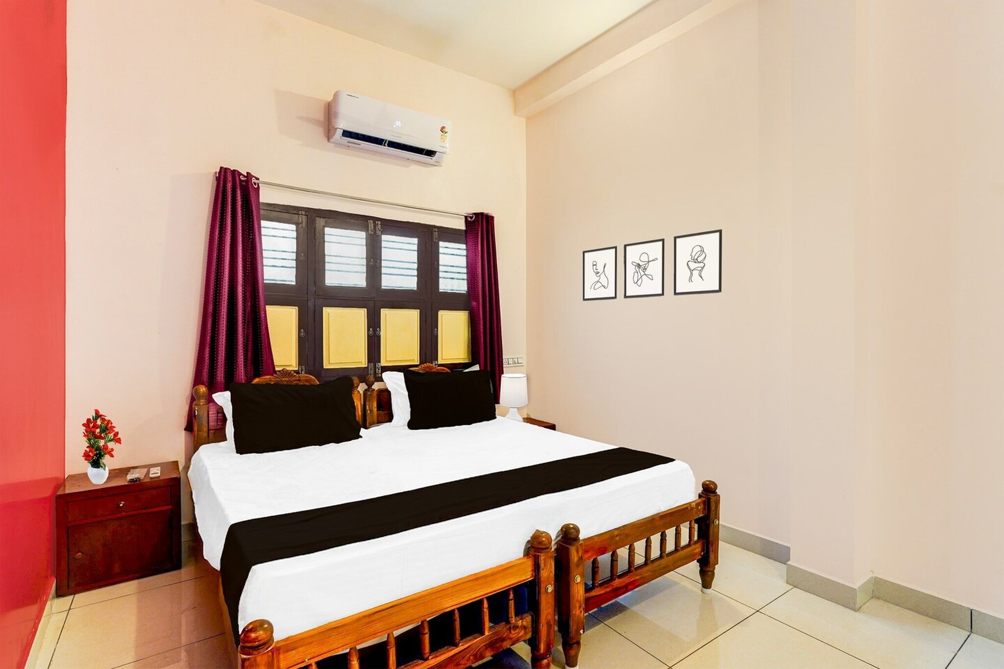 Comfortable Accommodations: Rooms feature air-conditioning, TV, and free WiFi throughout the property. Family rooms and amenities such as a lounge, elevator, and shared kitchen enhance guest comfort. Dining and Leisure: A family-friendly restaurant serves Indian cuisine for lunch and dinner. The bar provides a relaxing space for guests to unwind.
Unmarried couples are warmly welcome at this property.
Guests with local ID proof are warmly welcome.
Early Check-In Policy: A full day’s room rate will be charged for check-ins before 6:00 AM. Complimentary early check-in is available between 6:00 AM and 10:00 AM, subject to room availability.
Check-in is only available to guests aged 18 and above. Please provide a government-issued ID to confirm your age.
