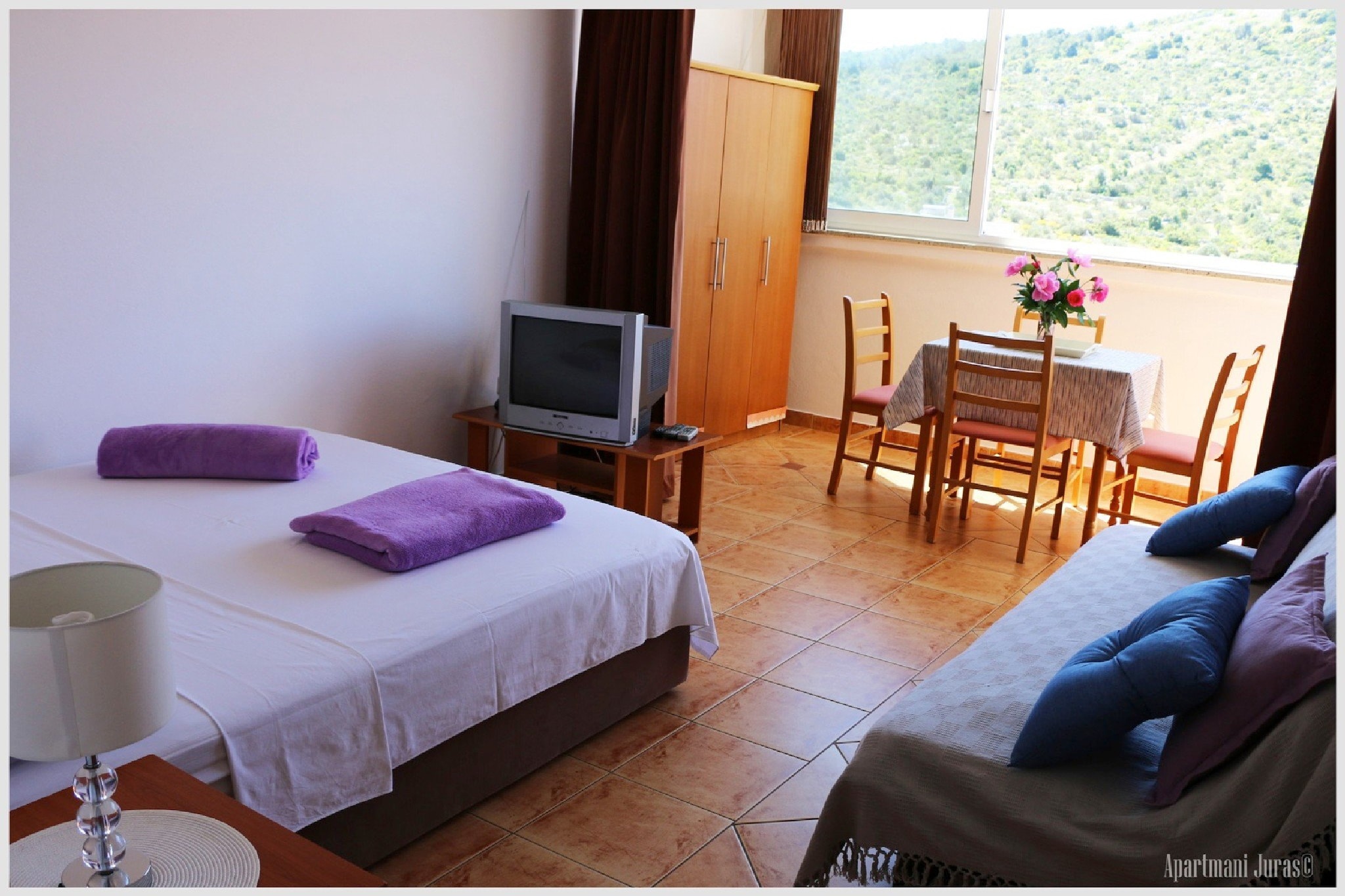 Apartments Juras - Studio Apartment with Sea View (Mia)-Indoor