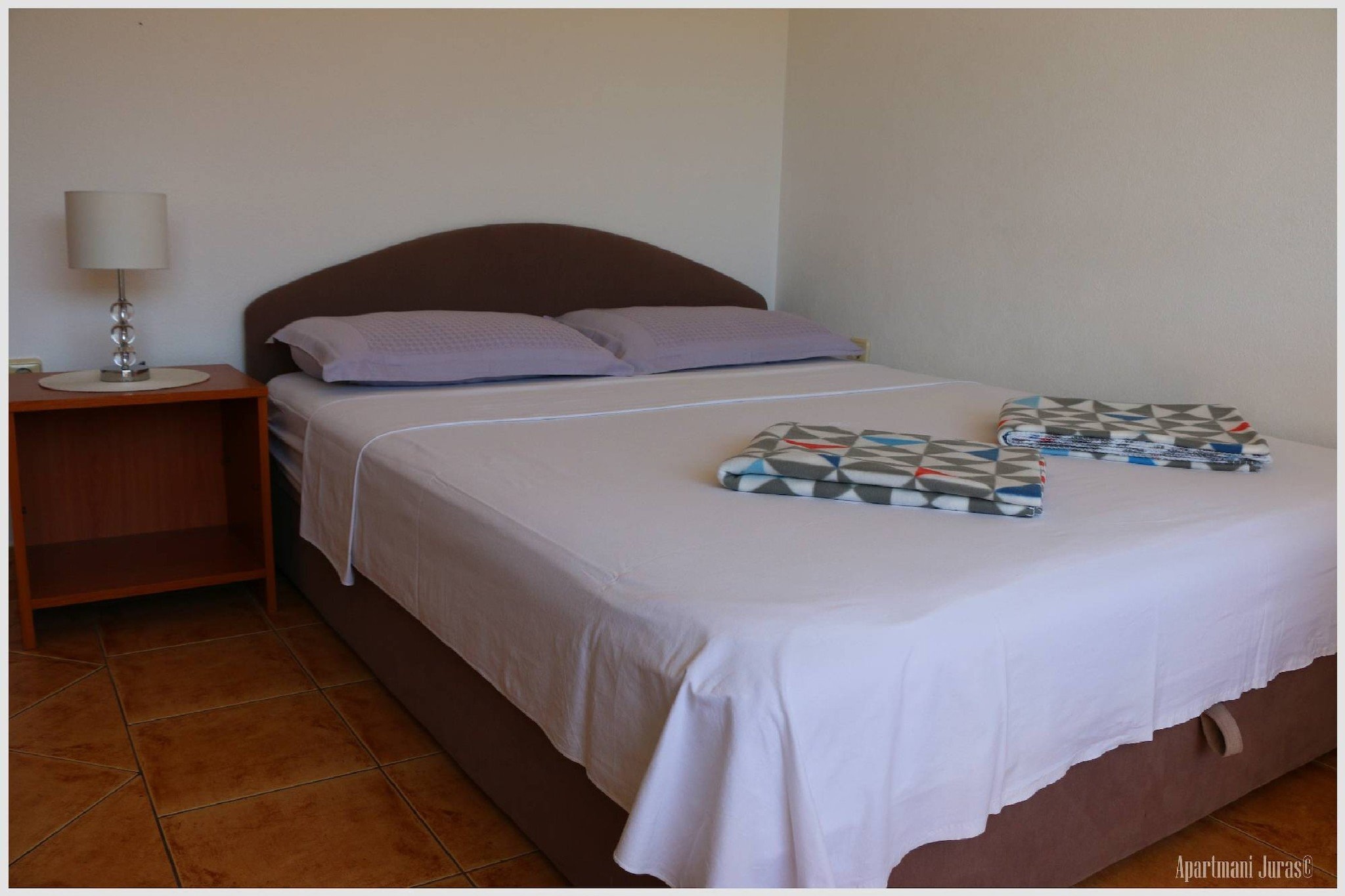 Apartments Juras - Studio Apartment with Sea View (Marija)-Bedroom