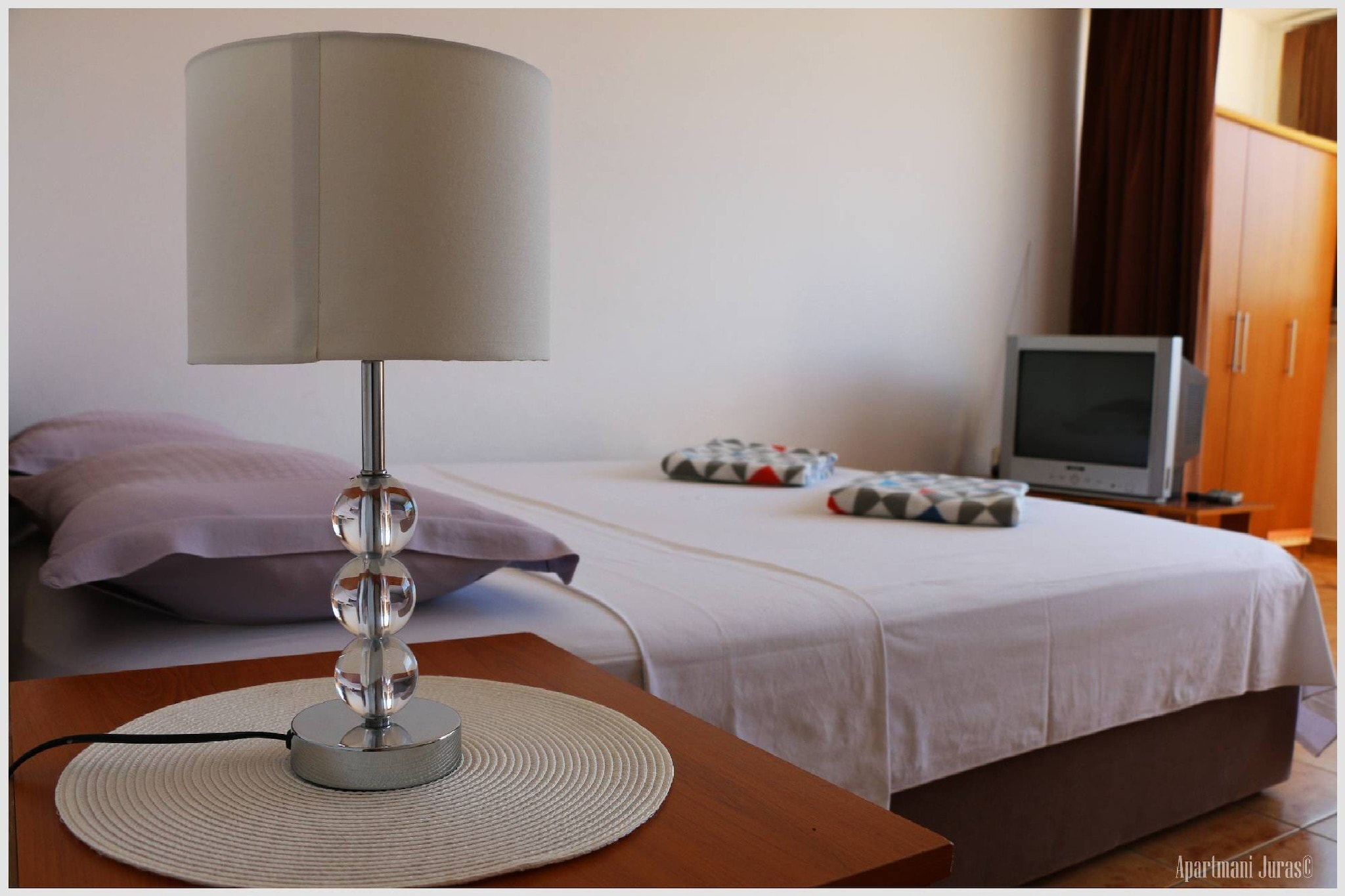 Apartments Juras - Studio Apartment with Sea View (Marija)-Bedroom