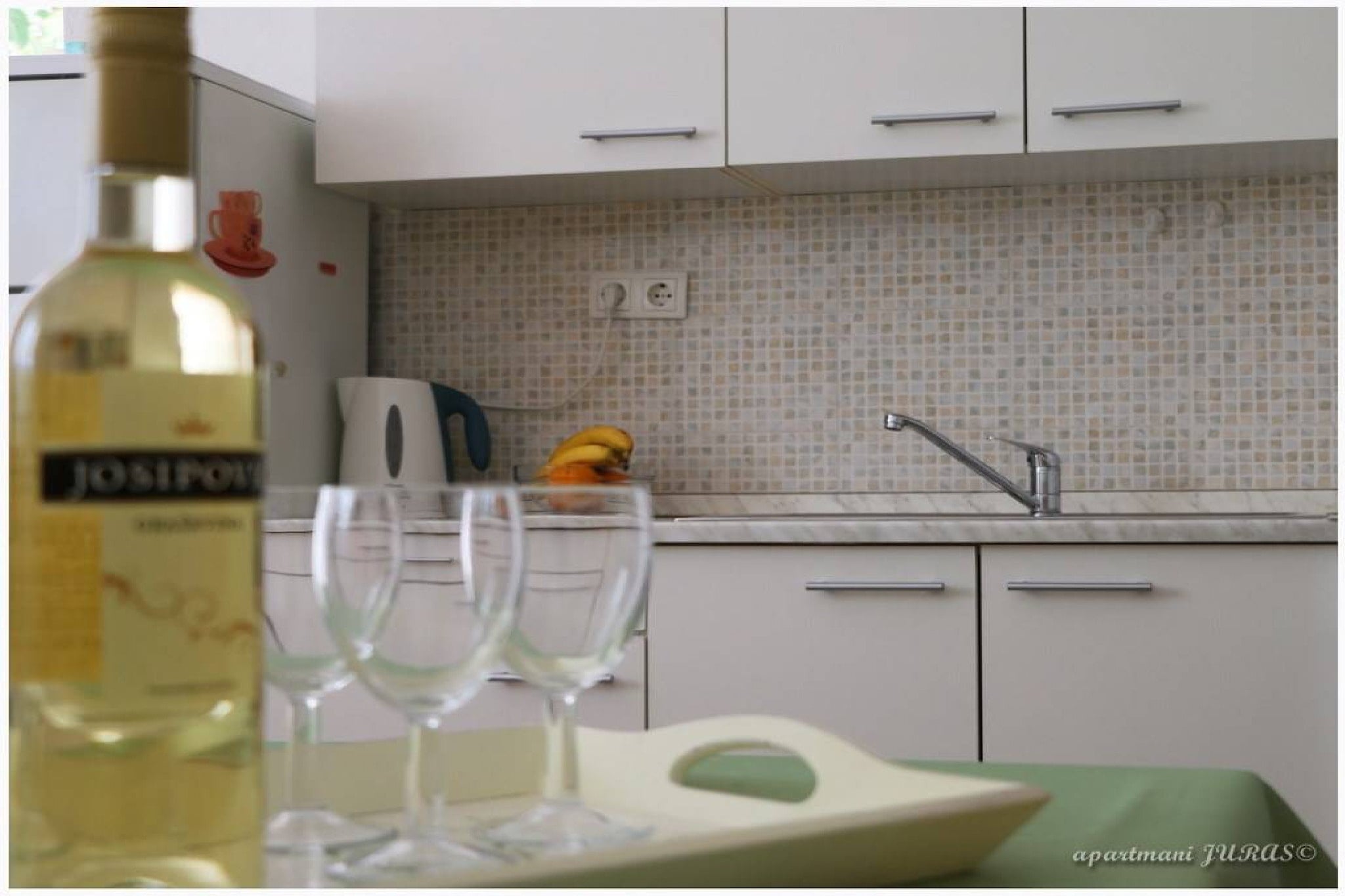 Apartments Juras - Two Bedroom Apartment with Terrace and sea view (Antonio)-Kitchen