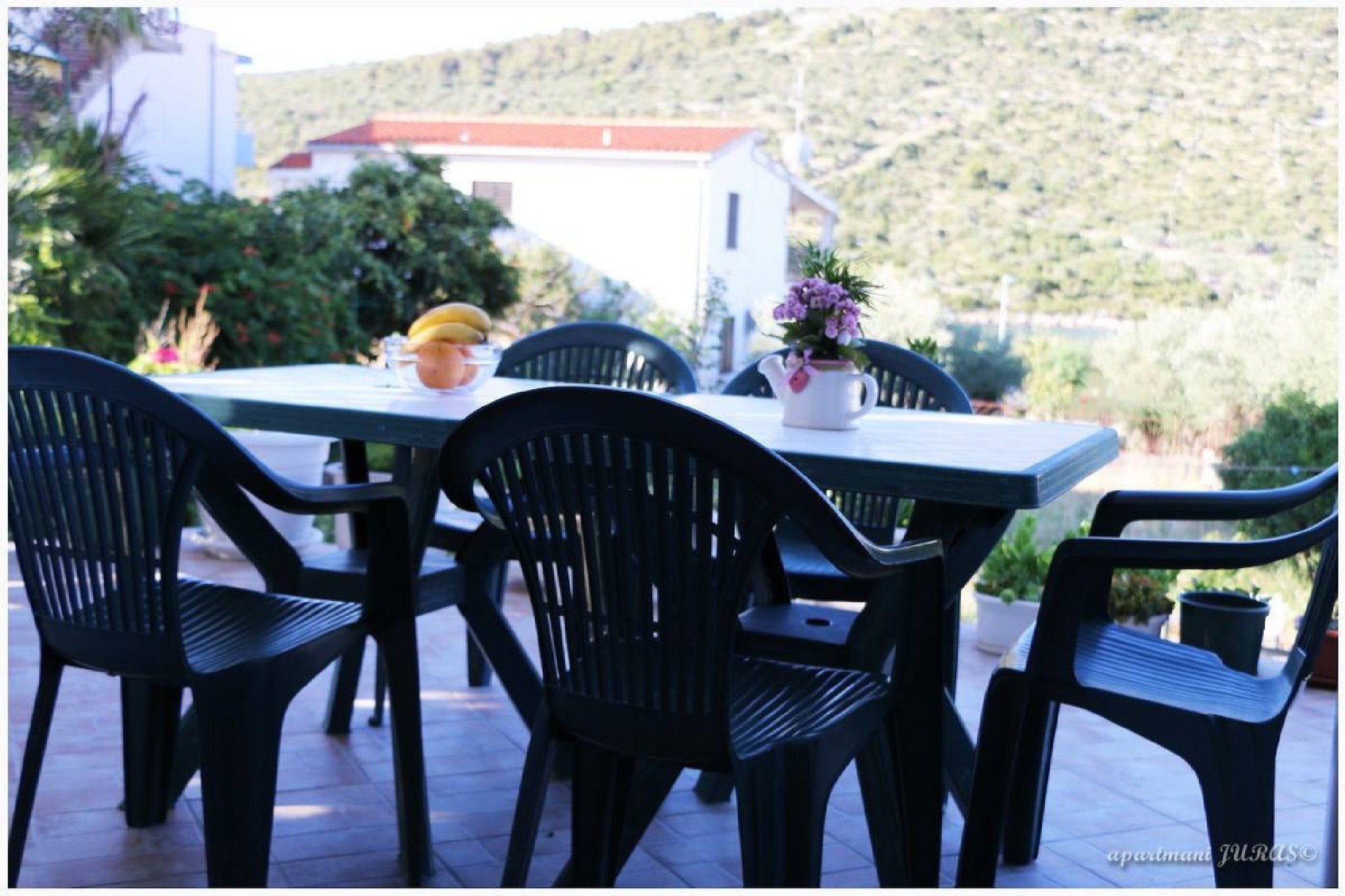 Apartments Juras - Two Bedroom Apartment with Terrace and sea view (Antonio)-Terrace