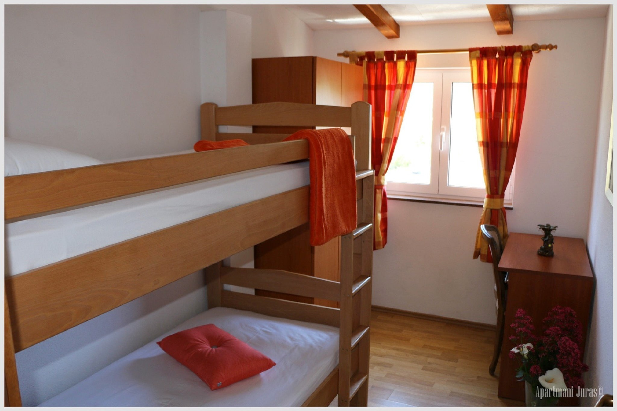 Apartments Juras - Two Bedroom Apartment with Sea View (David)-Bedroom