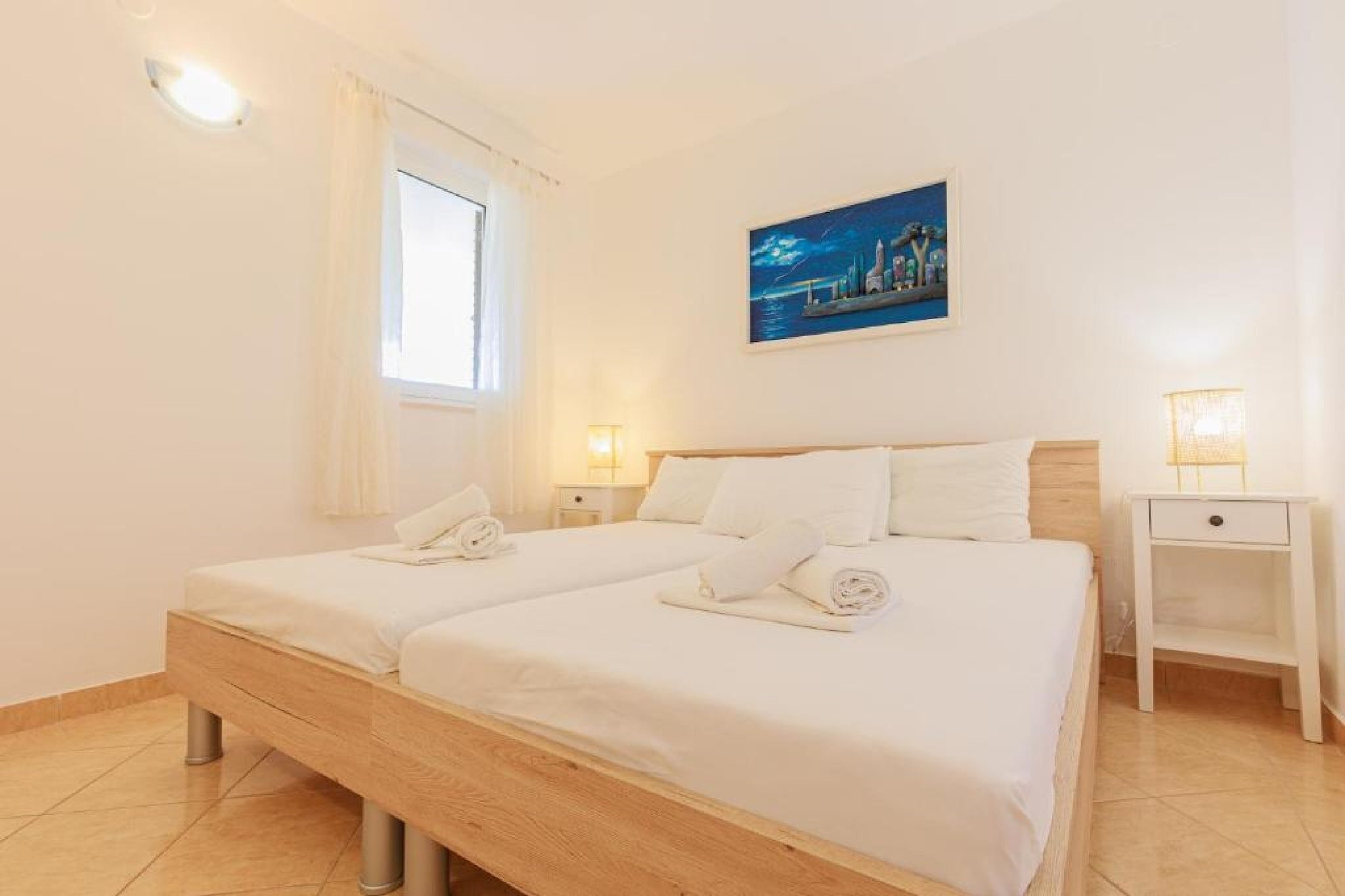 Lumbarda Resort Apartments - Comfort One Bedroom Apartment  B1-Schlafzimmer
