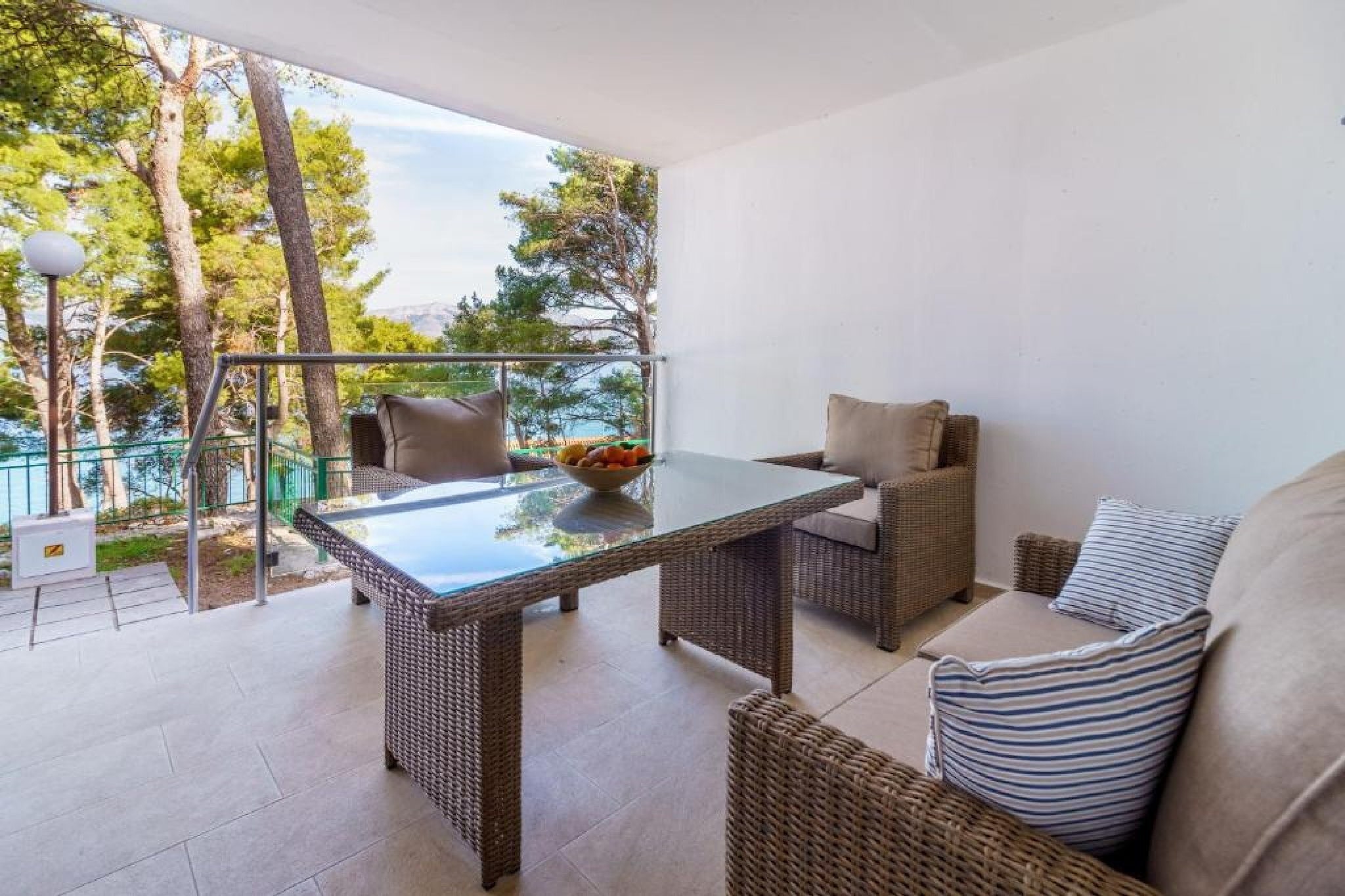 Lumbarda Resort Apartments - Comfort One Bedroom Apartment  H5-Terrassenbalkon