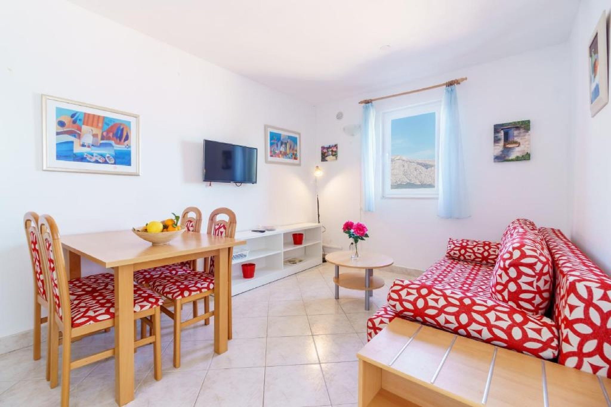 Lumbarda Resort Apartments - Comfort One Bedroom Apartment  H5-Wohnzimmer