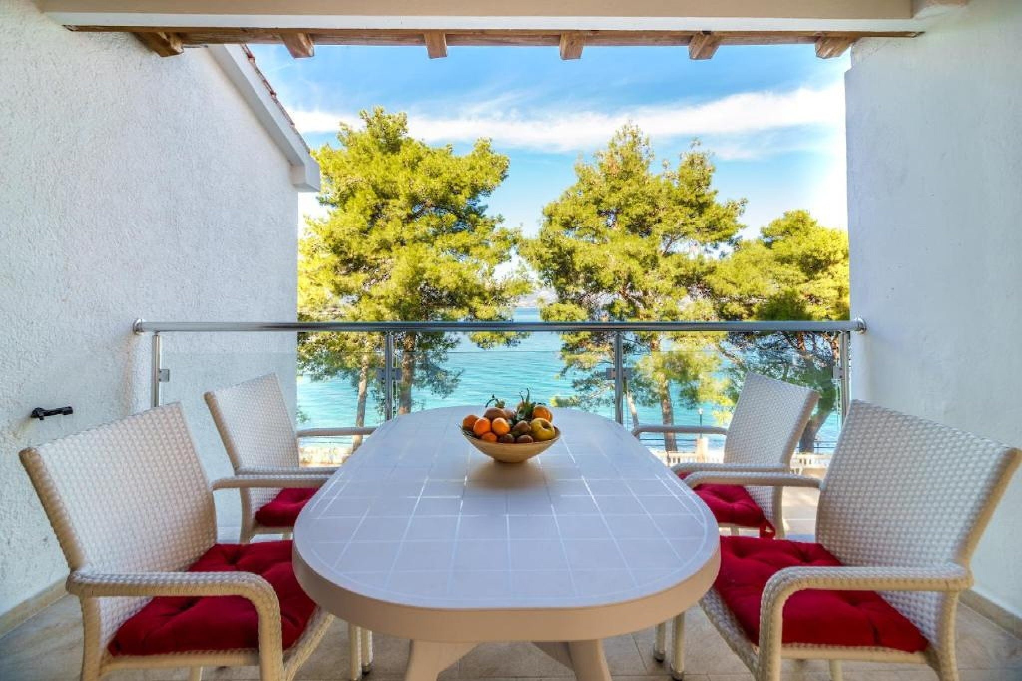 Lumbarda Resort Apartments - Superior One bedroom Apartment  C8-Terrassenbalkon