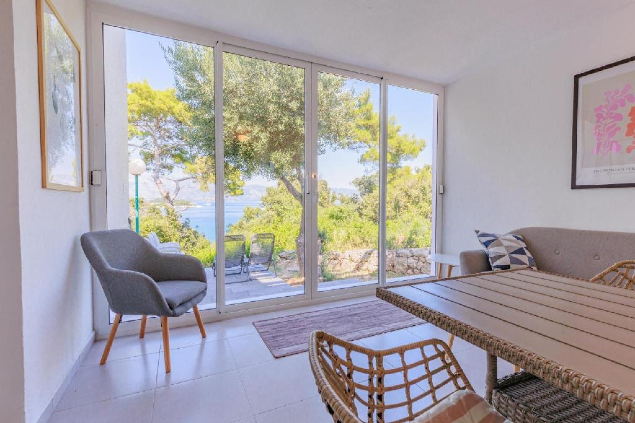Lumbarda Resort Apartments - Comfort Two-Bedroom Apartment F5-Aussicht
