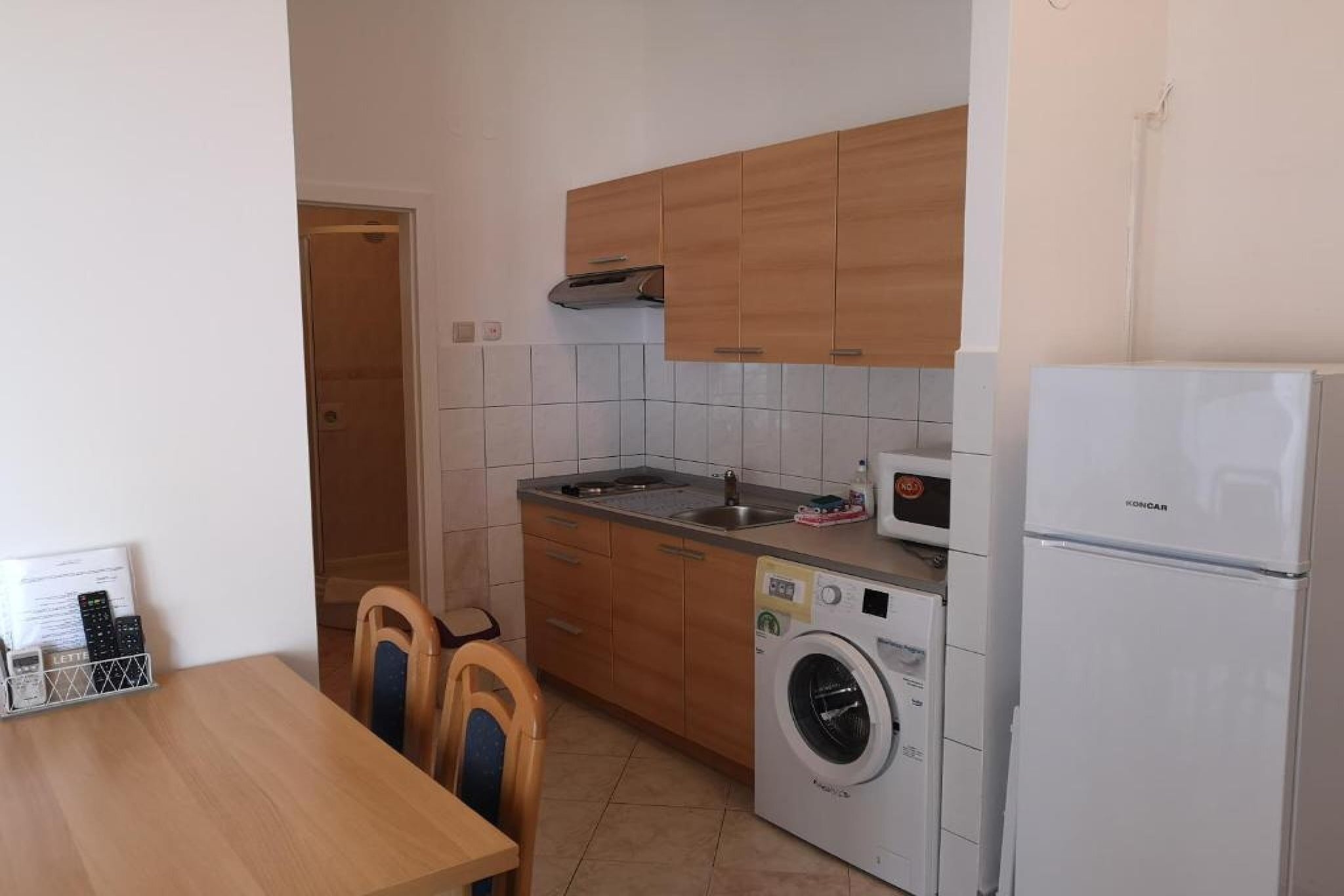 Lumbarda Resort Apartments -Comfort Two-Bedroom Apartment F7-Küche