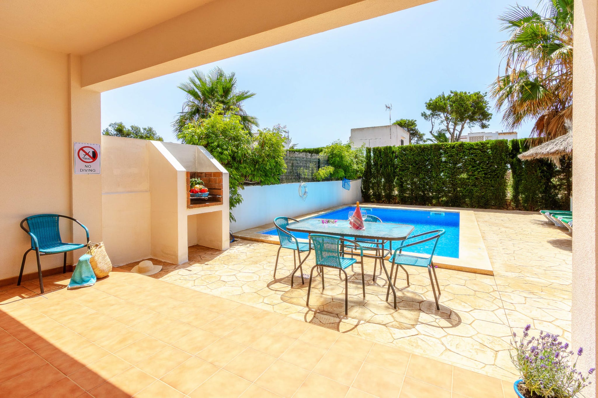 Villa Dunas in Calb7-Terrasbalkon