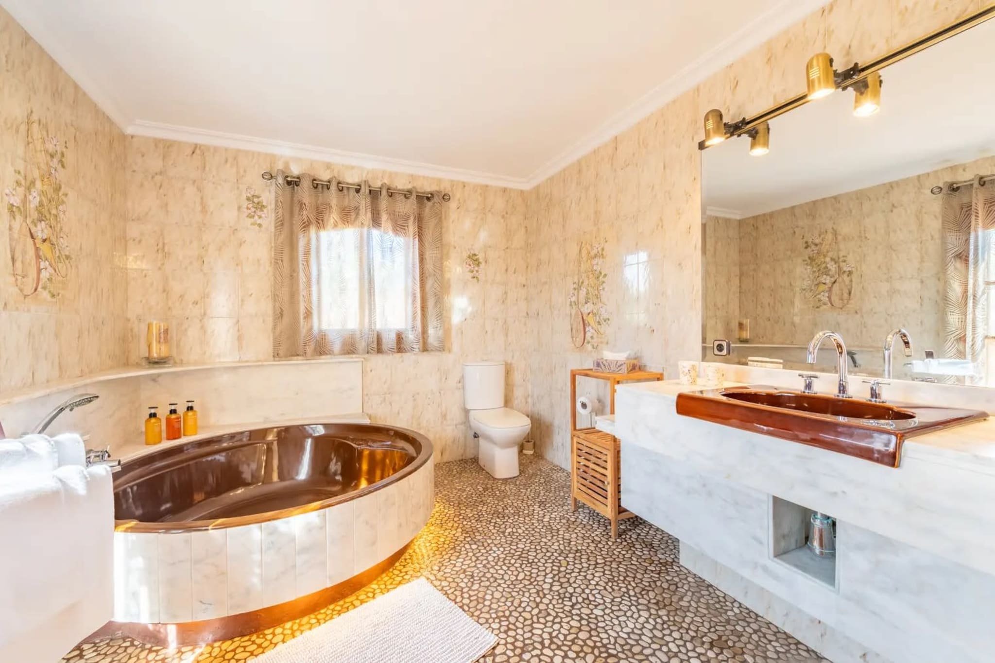 Villa Oscols in Aldf-Badezimmer