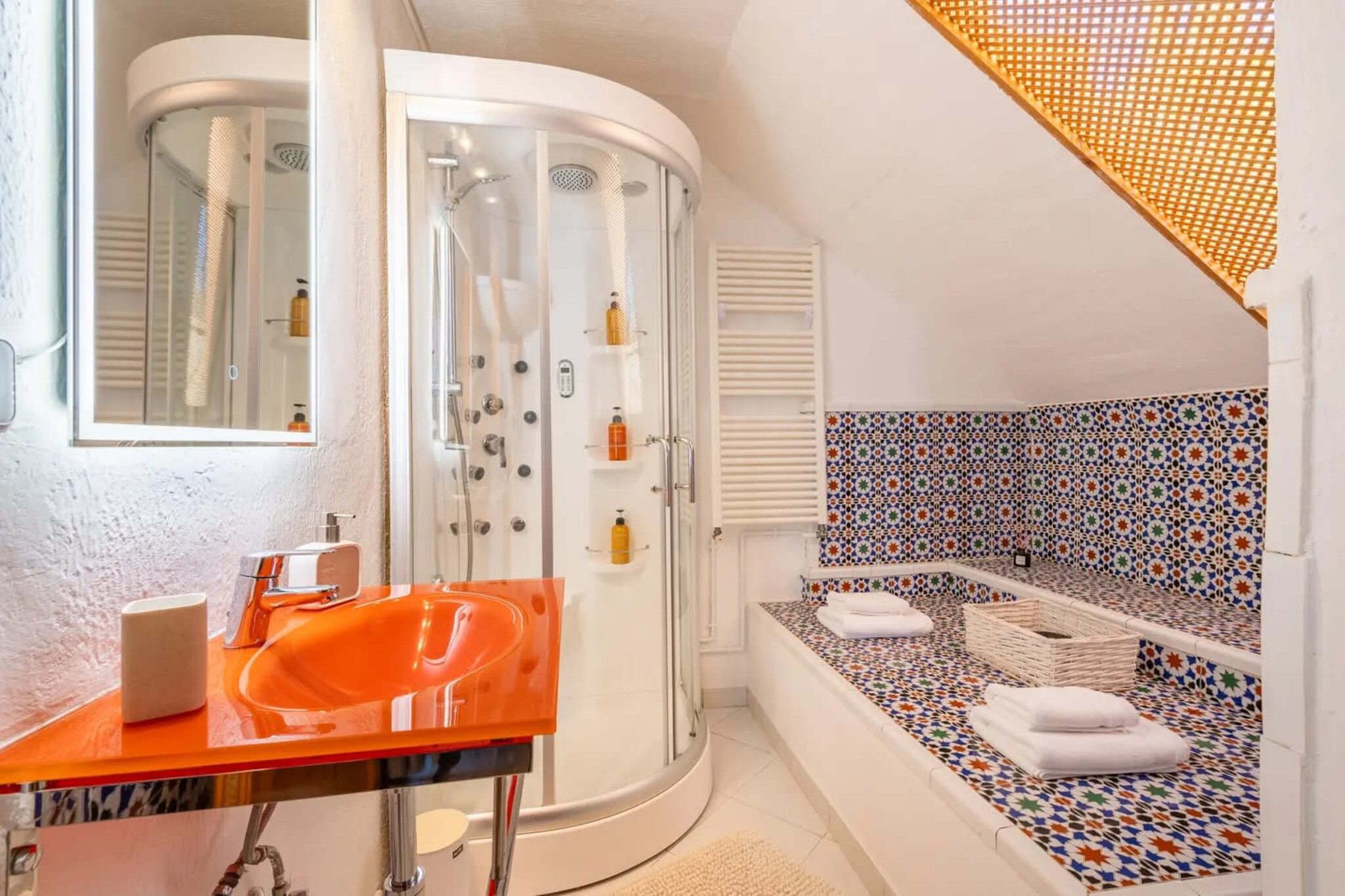 Villa Oscols in Aldf-Badezimmer