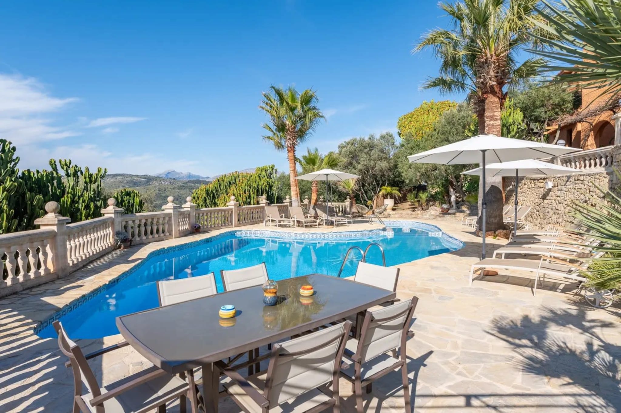 Villa Oscols in Aldf-Schwimmbad