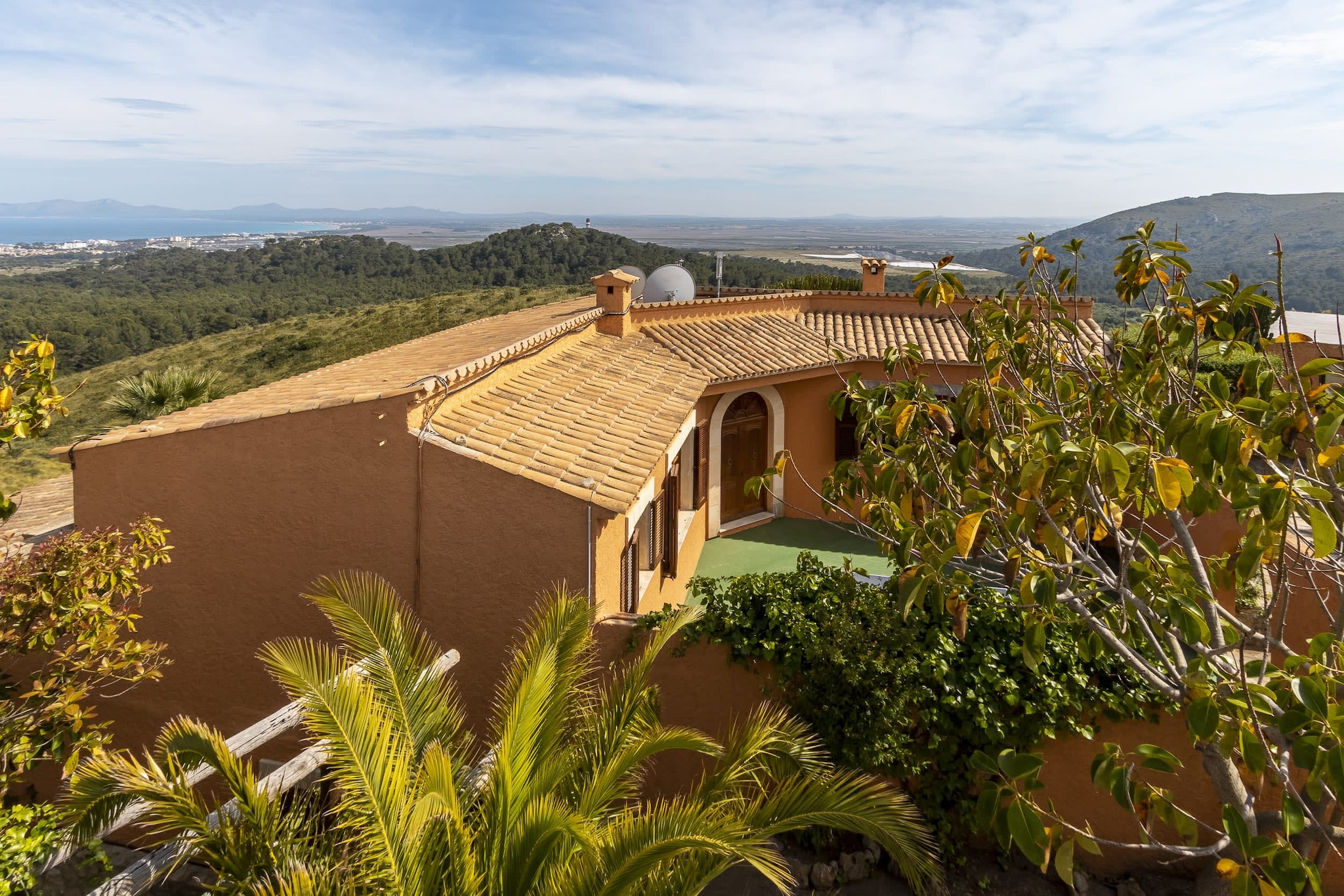 Villa Oscols in Aldf-Gebiete Sommer 5 km