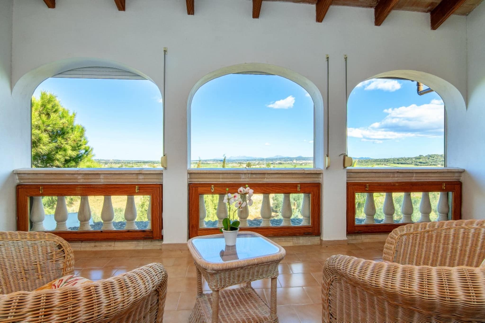 Villa Barbara in Pet-Balcon-terrasse