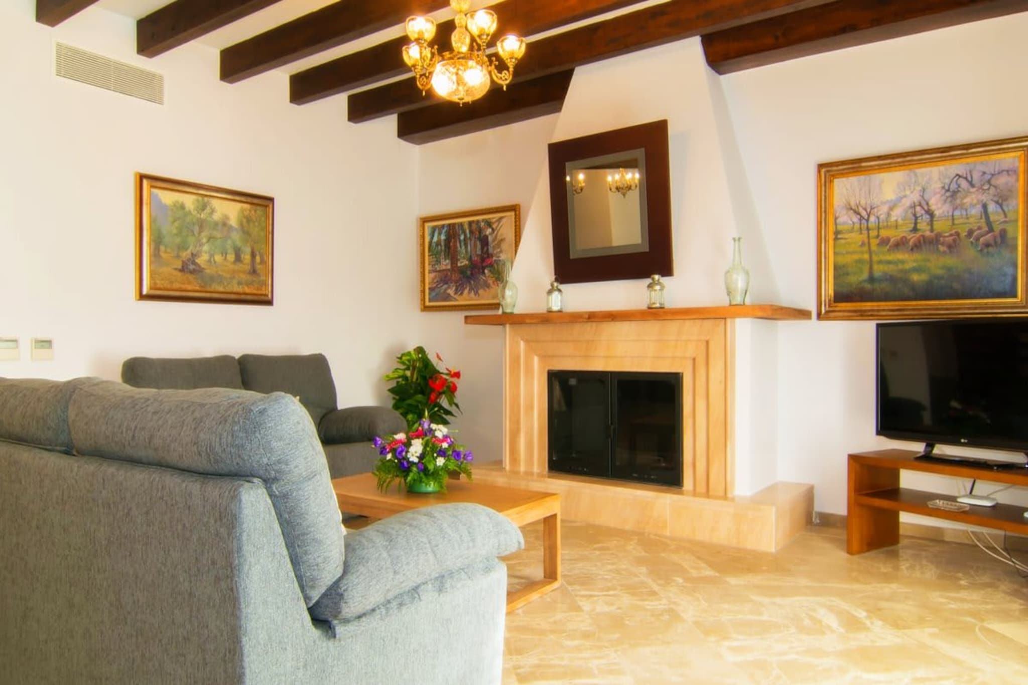 Villa Palmeral in Pe-Living room