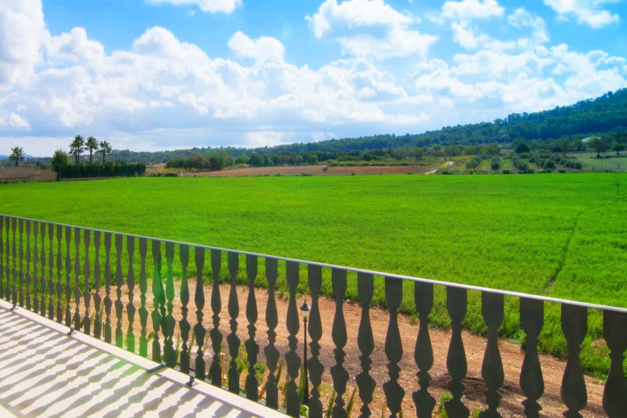Villa Palmeral in Pe-Gardens summer
