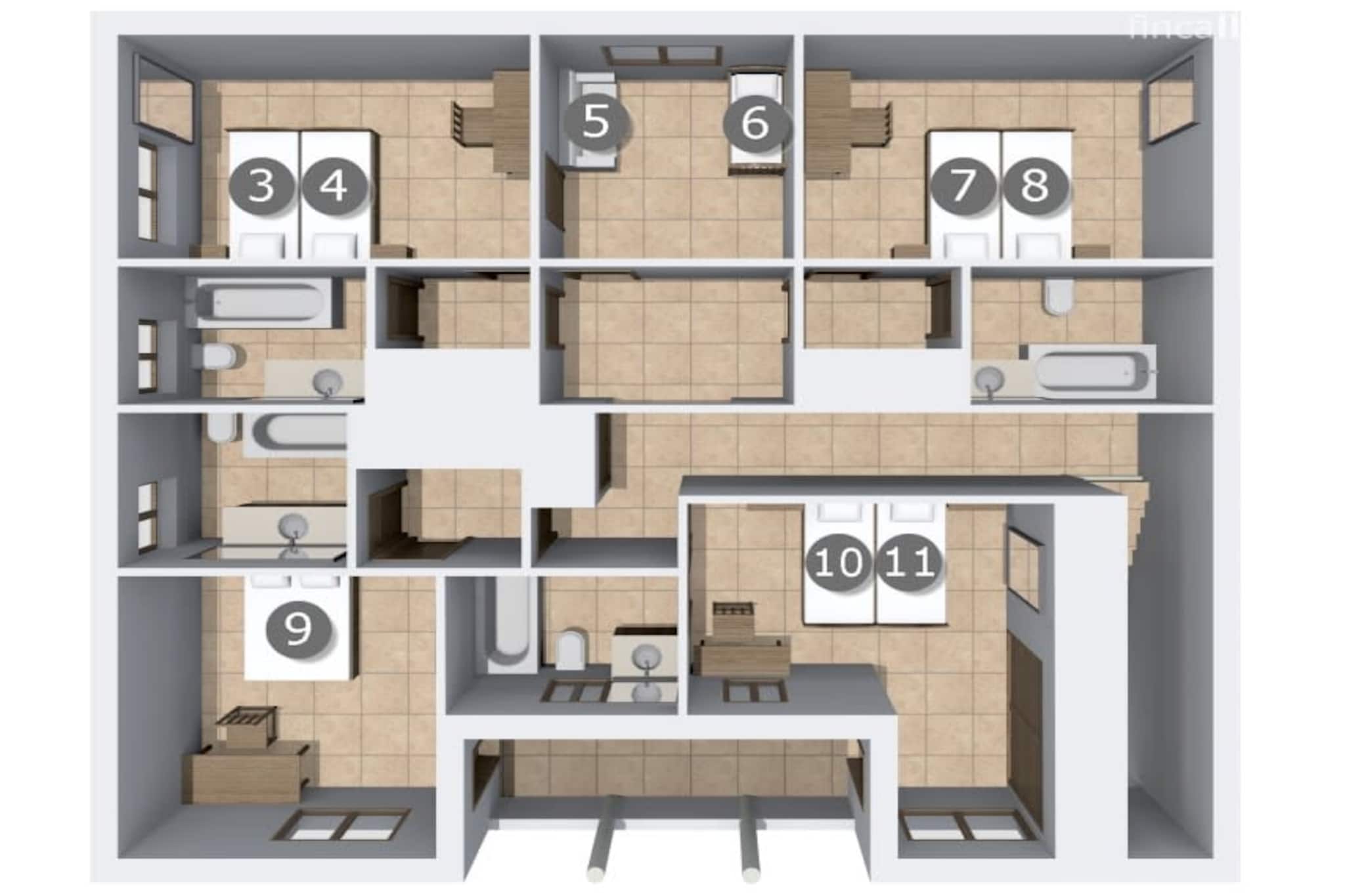 Villa Son Capellet i-Plattegrond