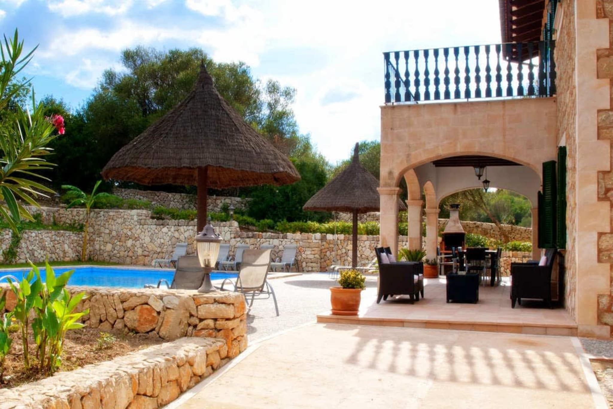 Villa Sa Sinia in Pe-Balcon-terrasse