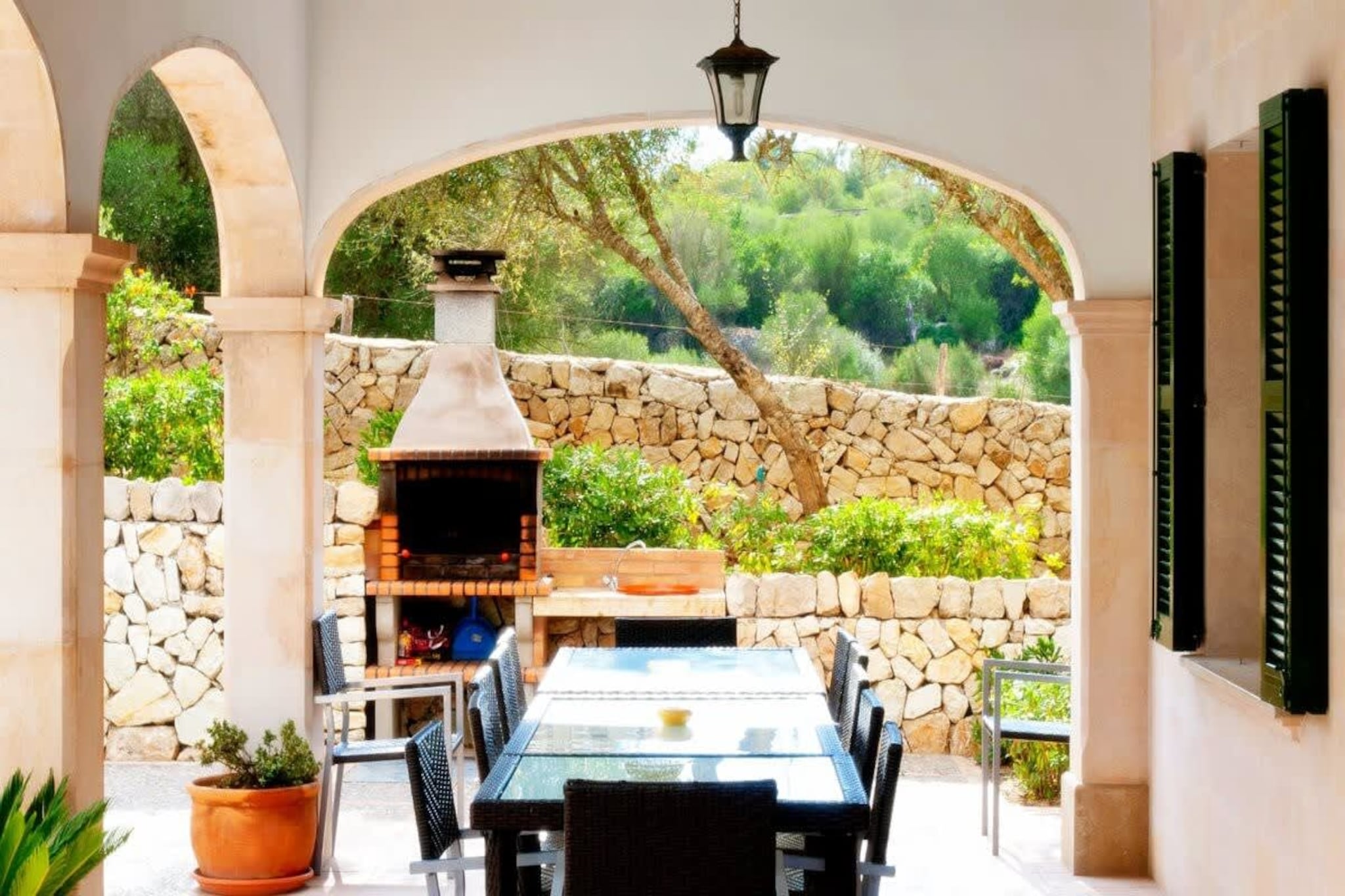 Villa Sa Sinia in Pe-Balcon-terrasse
