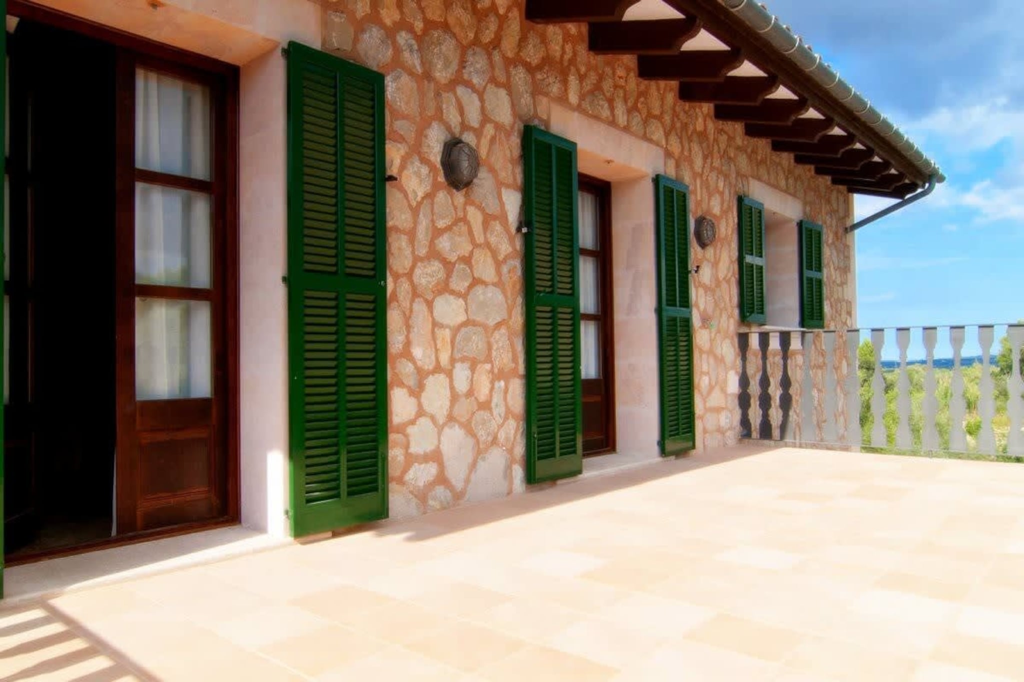 Villa Sa Sinia in Pe-Balcon-terrasse