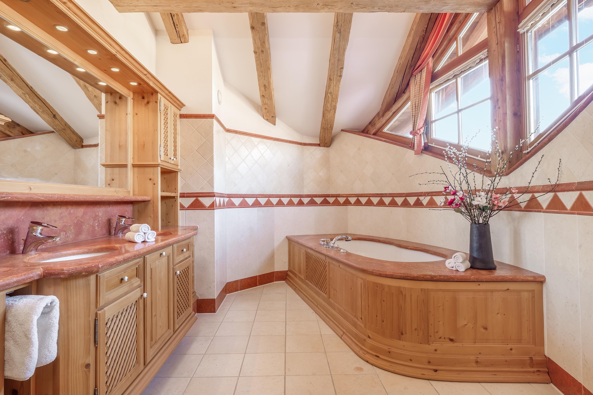 Luxury-Chalet in St Johann in Tirol-Bathroom