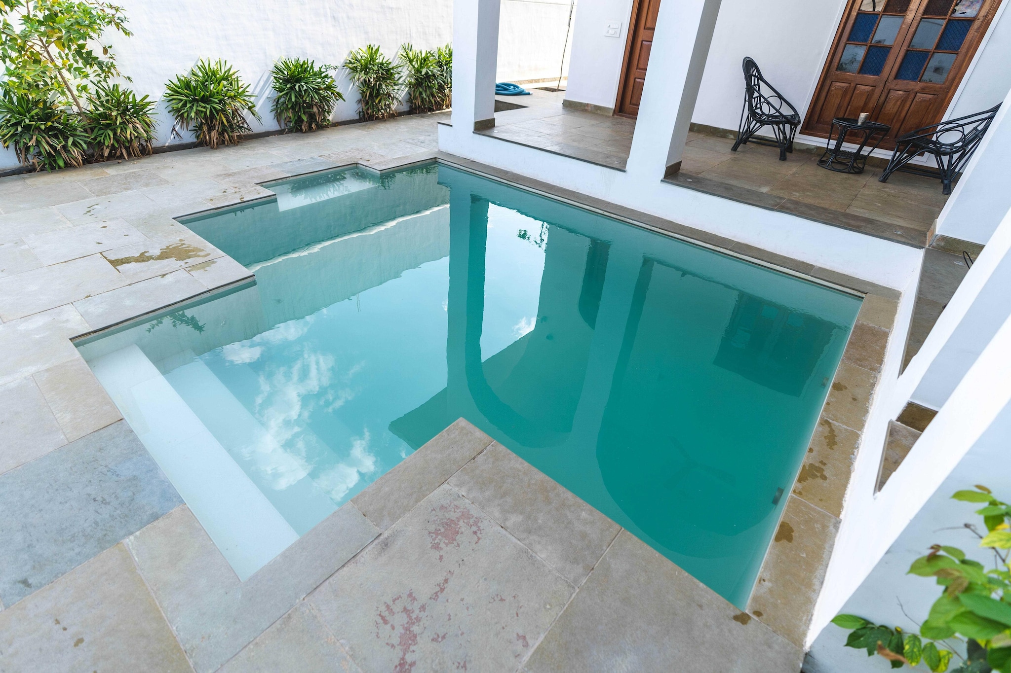 Comfortable Accommodations: House of Jasol by DanCenter in Jaipur offers family rooms with air-conditioning, balconies, and private bathrooms. Each room includes a work desk, TV, and free WiFi throughout the property.

Exceptional Facilities: Guests can enjoy an indoor swimming pool, lounge, and 24-hour front desk. Additional amenities include a shared kitchen, housekeeping service, business area, and room service.

Convenient Location: Located 17 km from Jaipur International Airport, the hotel is near attractions such as City Palace (12 km) and Amber Fort (21 km). Jaipur Railway Station is 10 km away. Highly rated by guests.

Unmarried couples are warmly welcome at this property.
Guests with local ID proof are warmly welcome.
Early Check-In Policy: A full dayâ€™s room rate will be charged for check-ins before 6:00 AM. Complimentary early check-in is available between 6:00 AM and 10:00 AM, subject to room availability.
Check-in is only available to guests aged 18 and above. Please provide a government-issued ID to confirmÂ yourÂ age.
