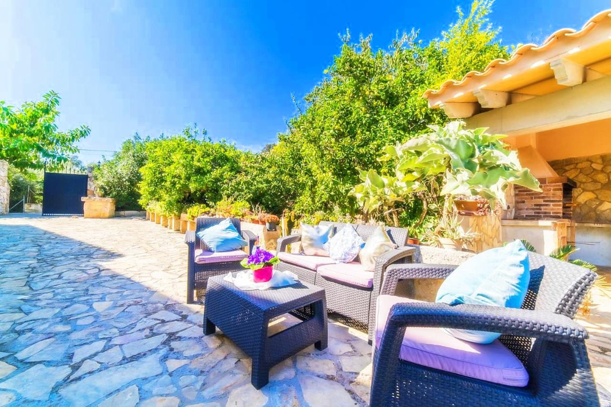 Finca Sa Costa in Bu-Terrassenbalkon