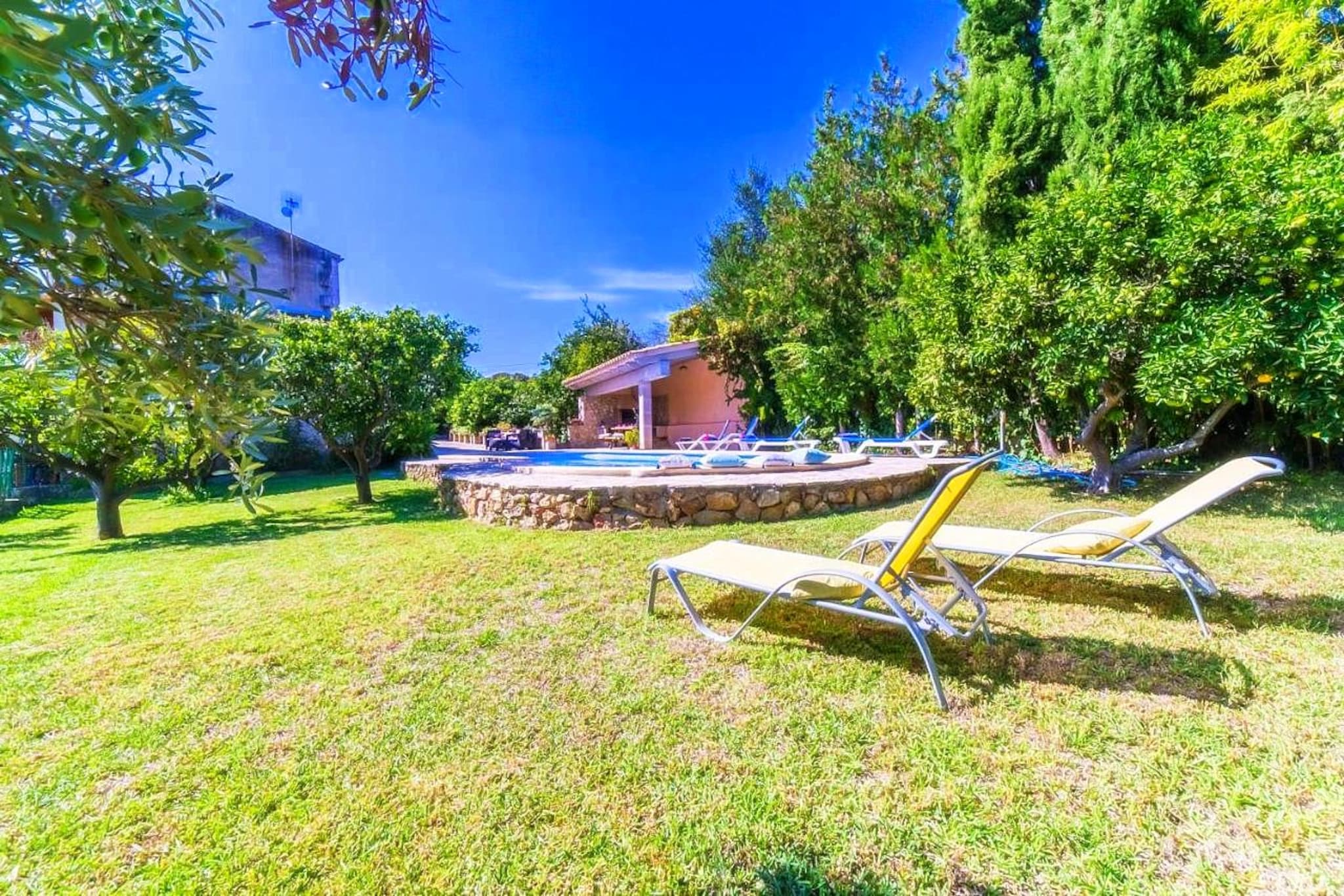Finca Sa Costa in Bu-Gärten Sommer