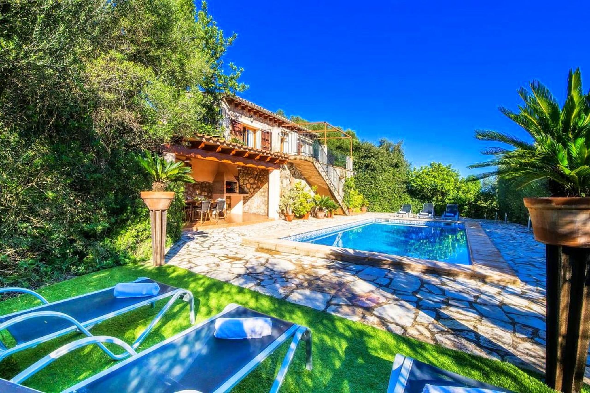 Finca Es Puchet in B-Exterior summer