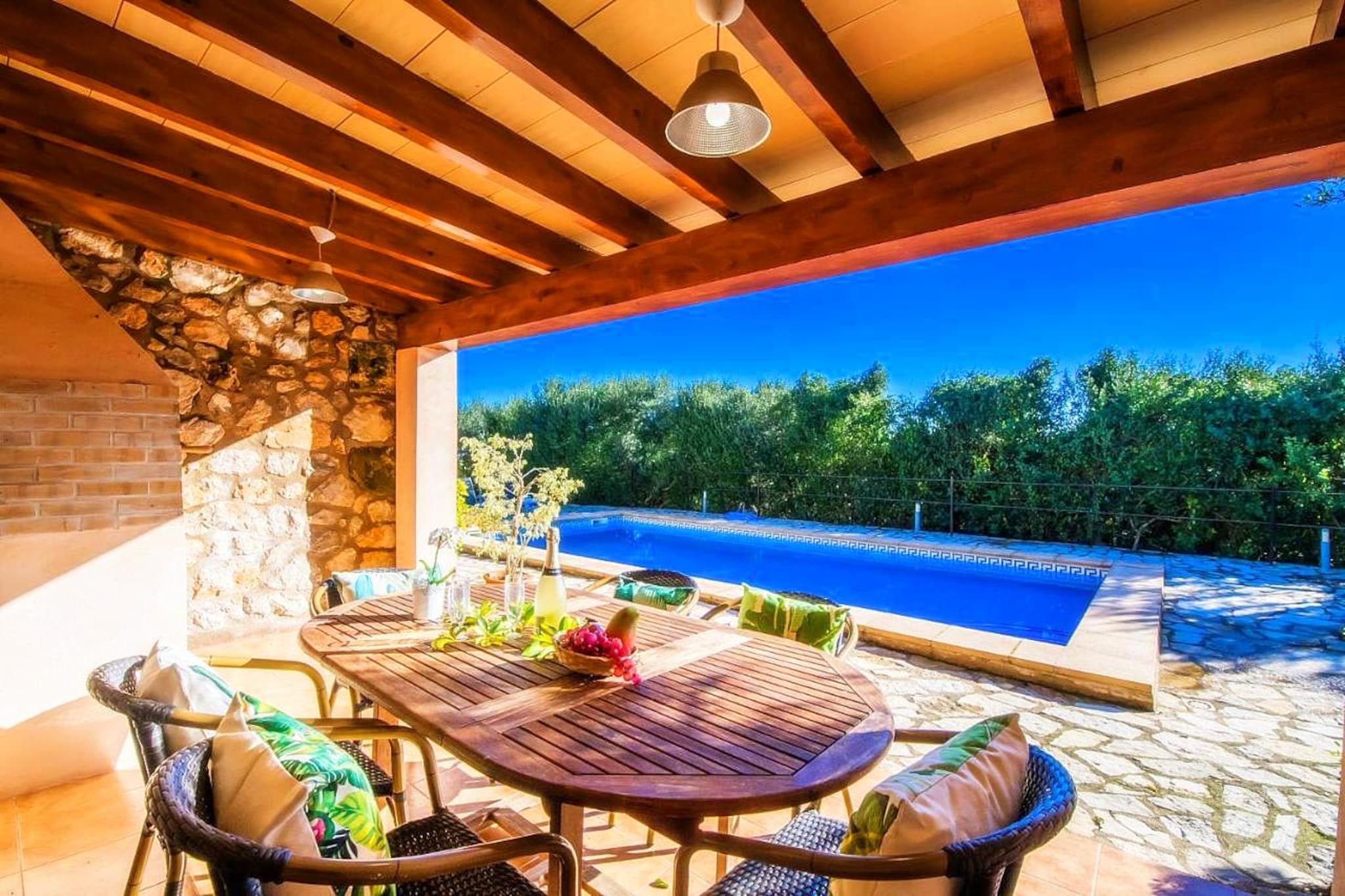 Finca Es Puchet in B-Terrace balcony