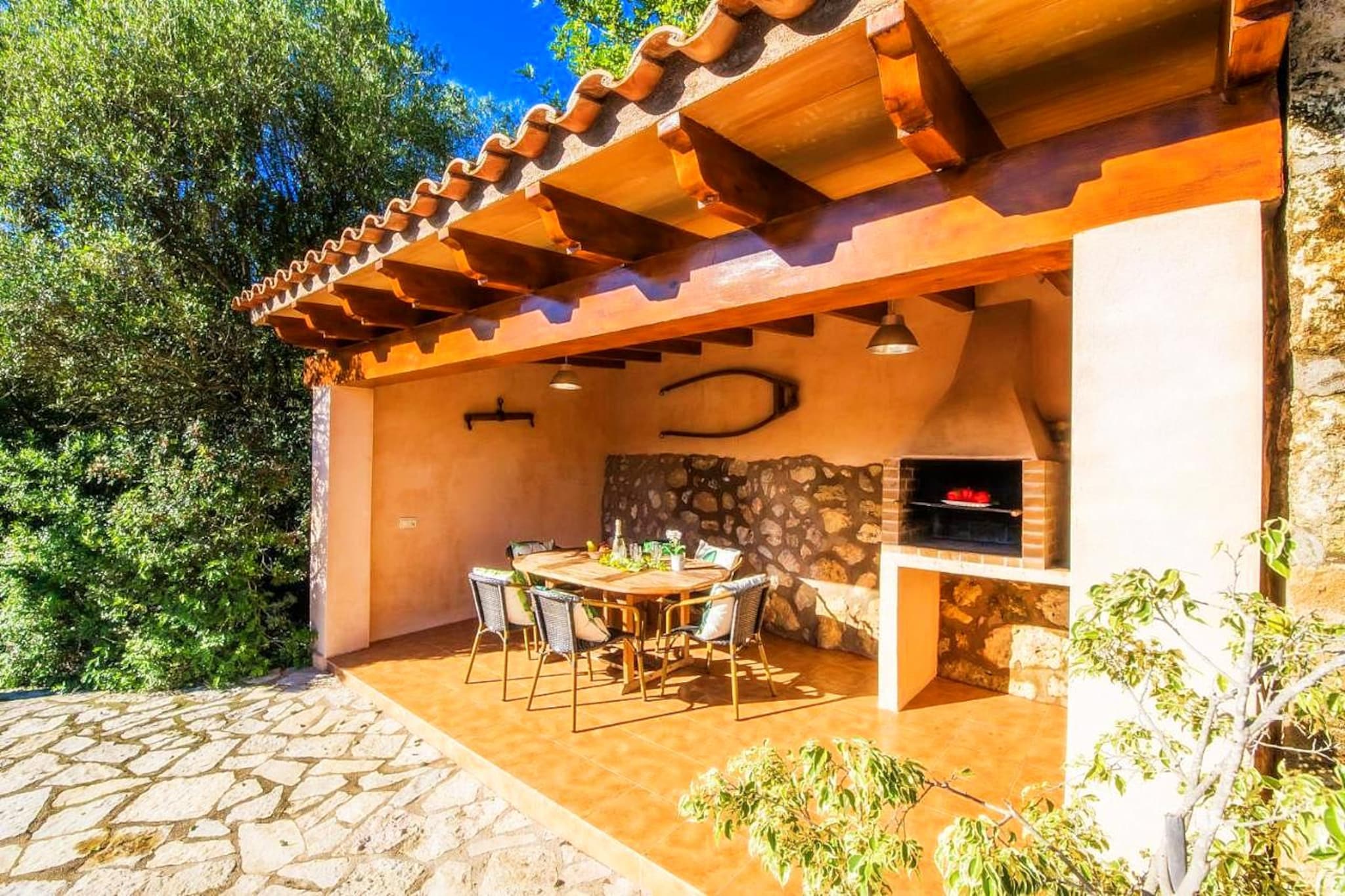 Finca Es Puchet in B-Terrace balcony