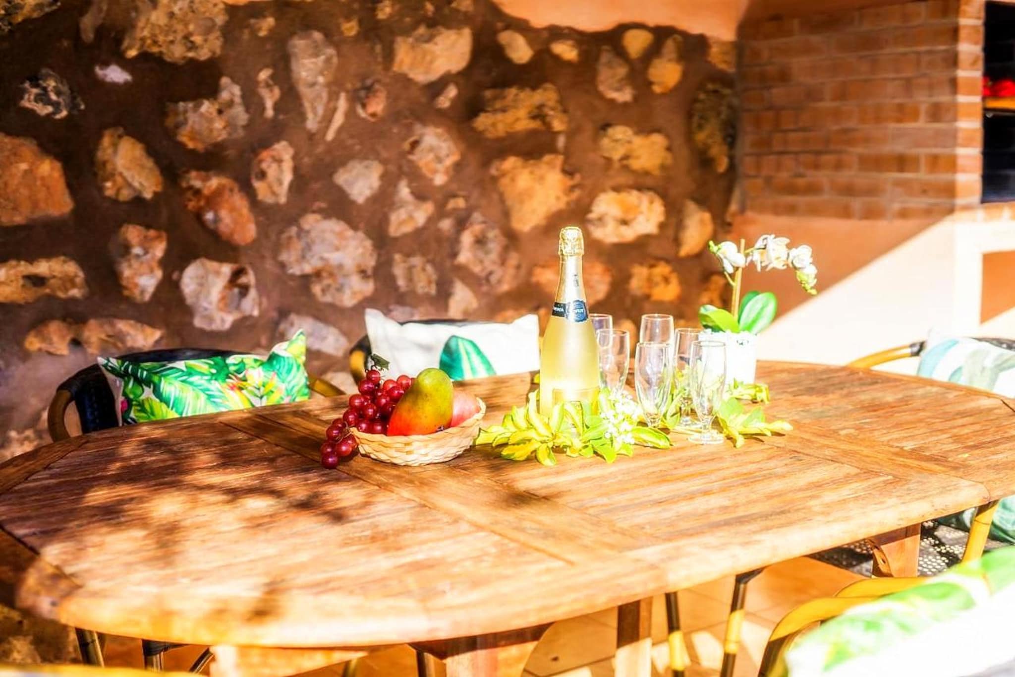 Finca Es Puchet in B-Terrace balcony