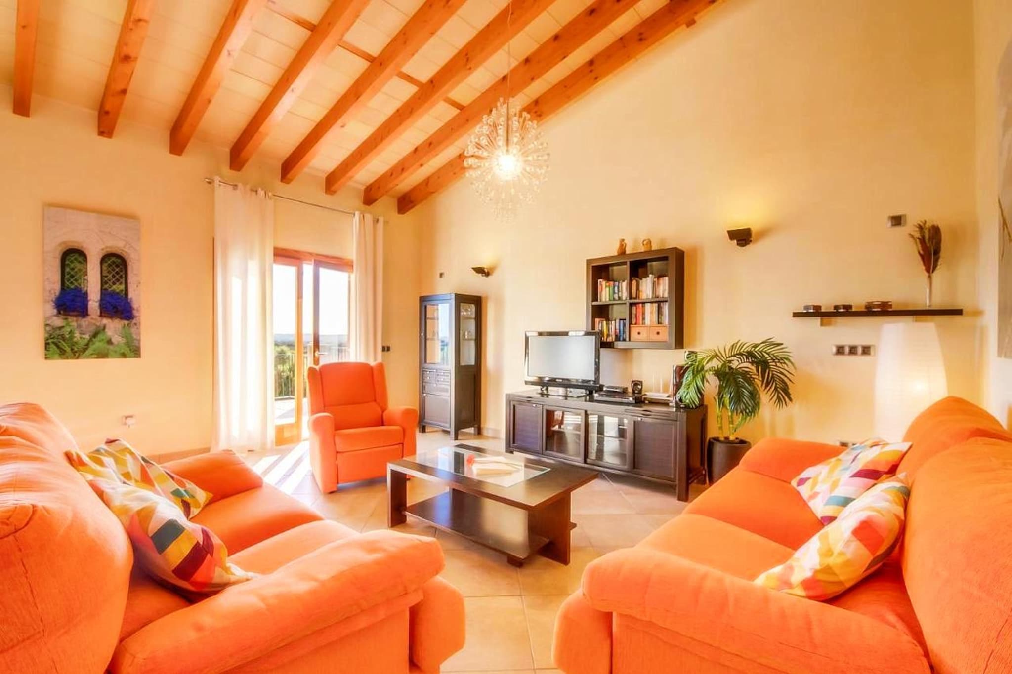 Finca Es Puchet in B-Living room