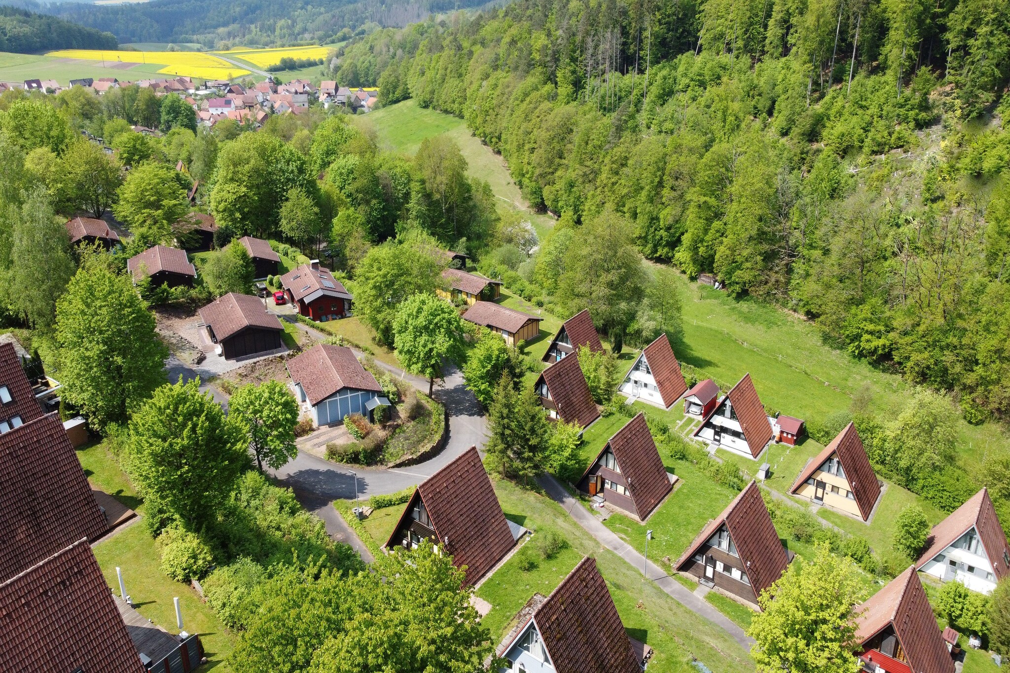 Feriendorf Waldbrunn 2-Buitenkant zomer