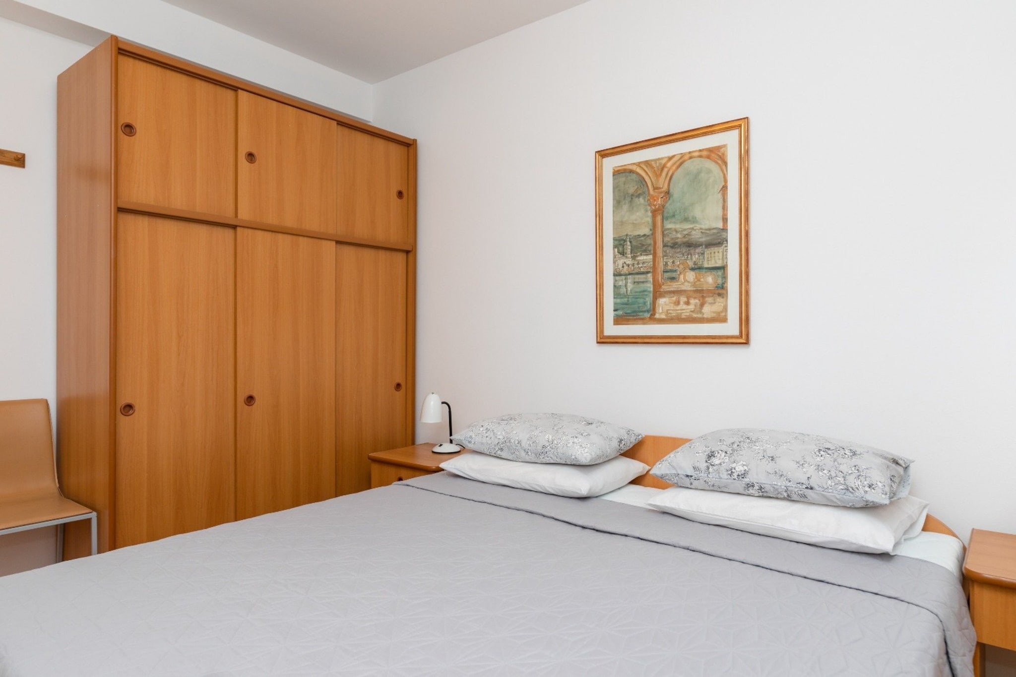 Villa Supetar Garden -  Classic Two Bedroom Apartment  with Terrace - Slaapkamer