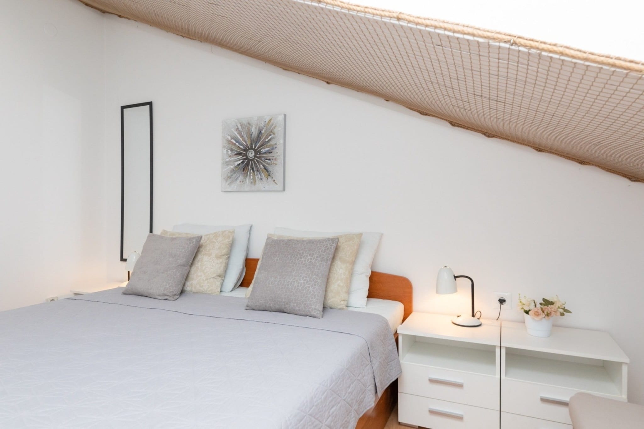 Villa Supetar Garden - Standard Two Bedroom Apartment with Terrace - Slaapkamer
