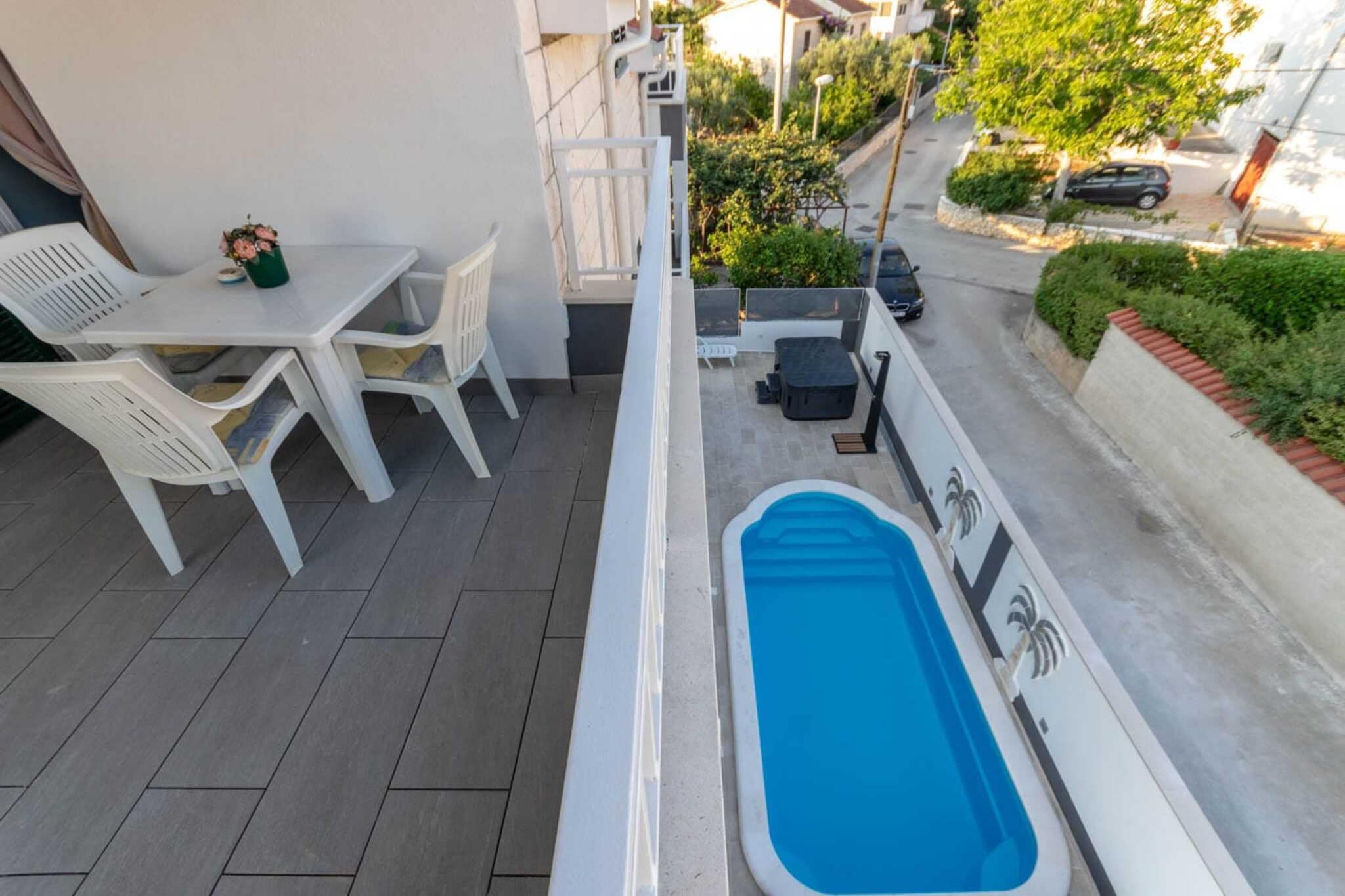 Villa Supetar Garden - Standard Two Bedroom Apartment with Terrace - Terras