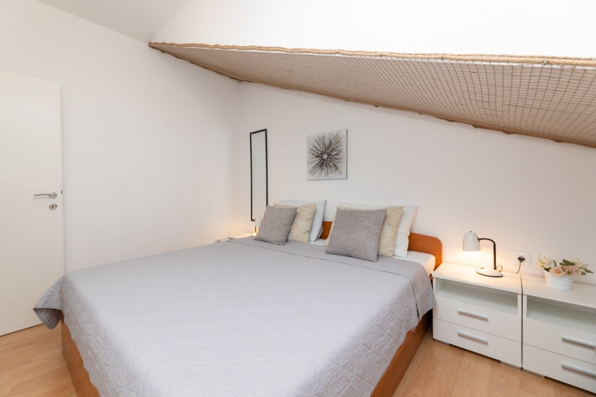 Villa Supetar Garden - Standard Two Bedroom Apartment with Terrace - Slaapkamer