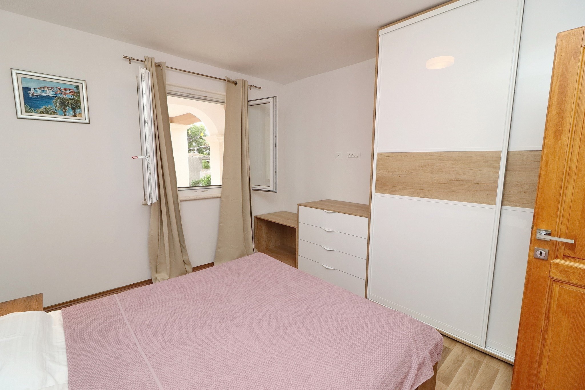 Charming Apartment Ana - One Bedroom Apartment with Terrace-Schlafzimmer