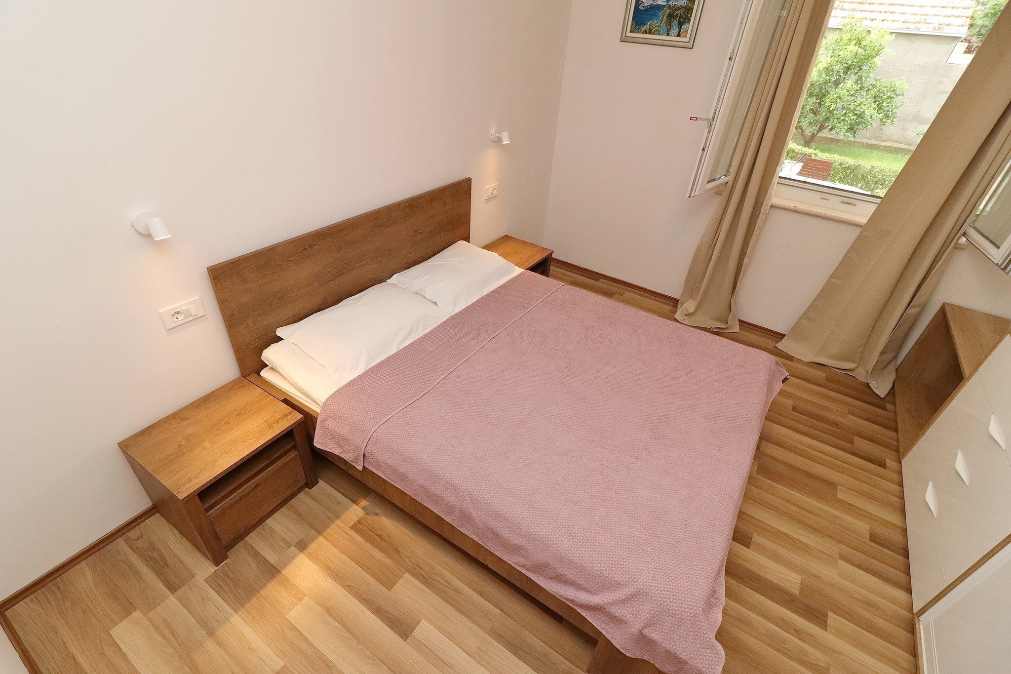 Charming Apartment Ana - One Bedroom Apartment with Terrace-Schlafzimmer