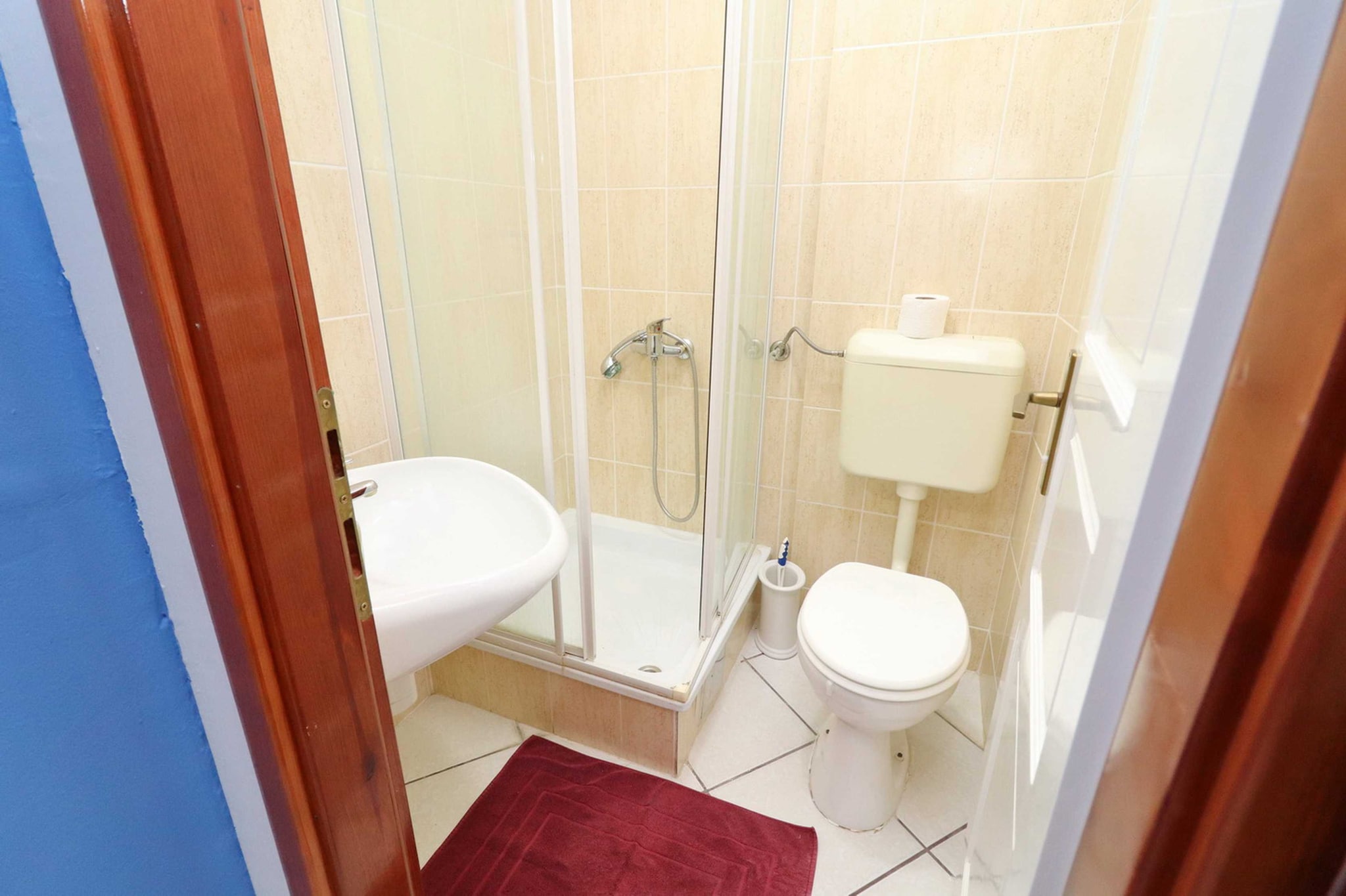 Fancy Apartments Marco - Superior Studio Apartment with Terrace 4 a-Badezimmer