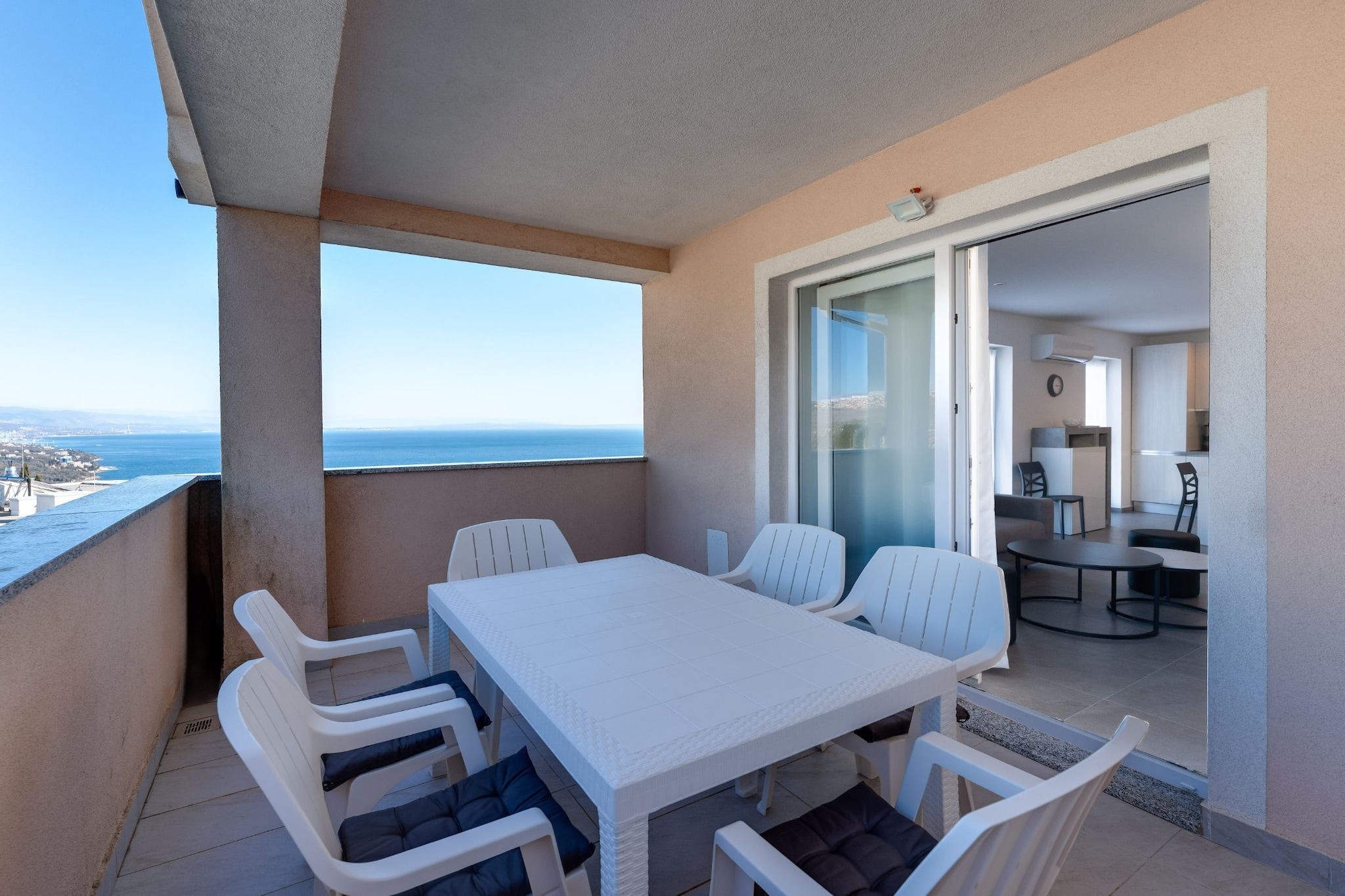 Apartment Baricevic - Two Bedroom Apartment with Balcony-Balcon-terrasse