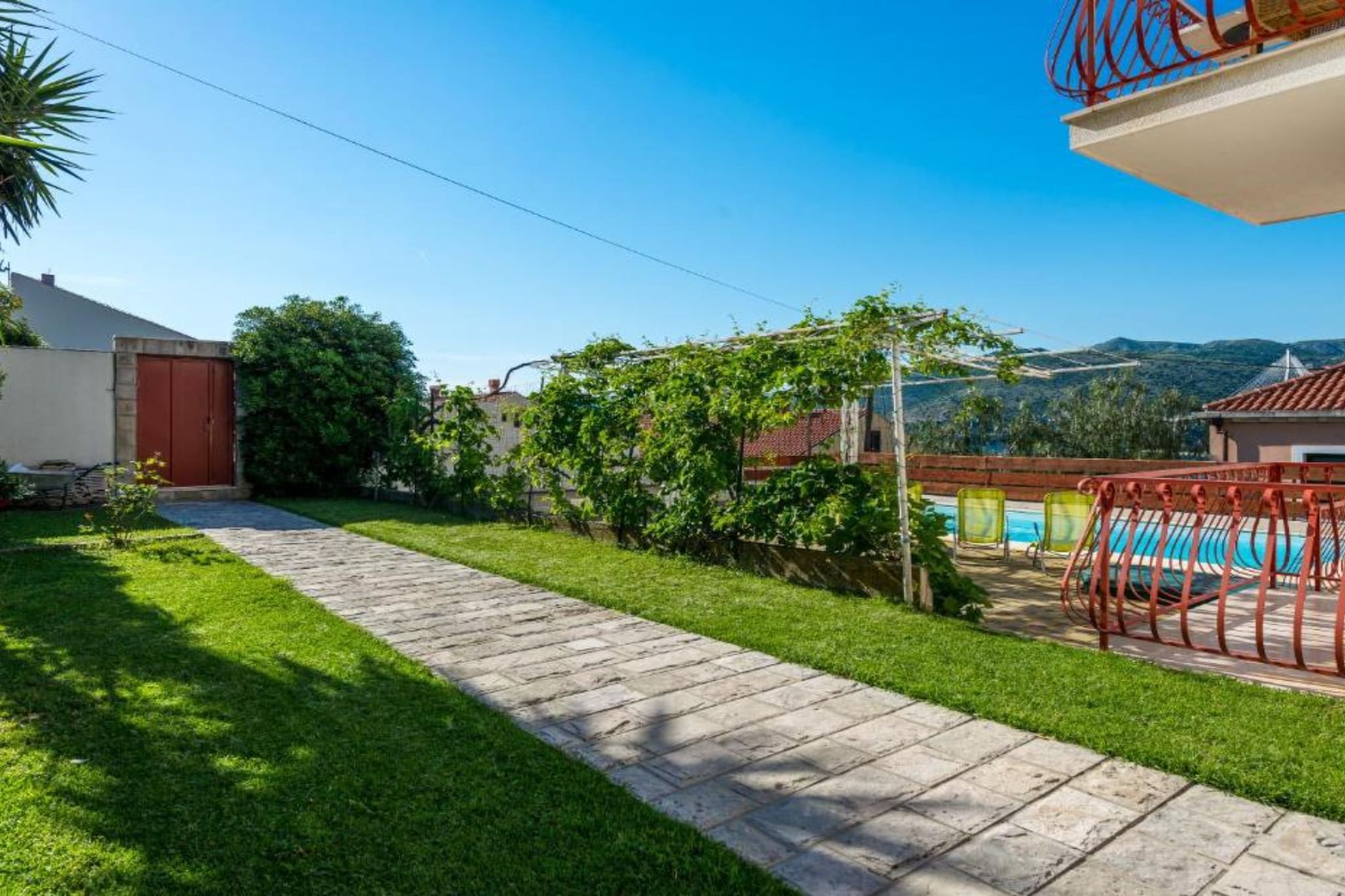 Villa Valjalo - Studio Apartment with Sea View and Balcony A 1-Buitenlucht