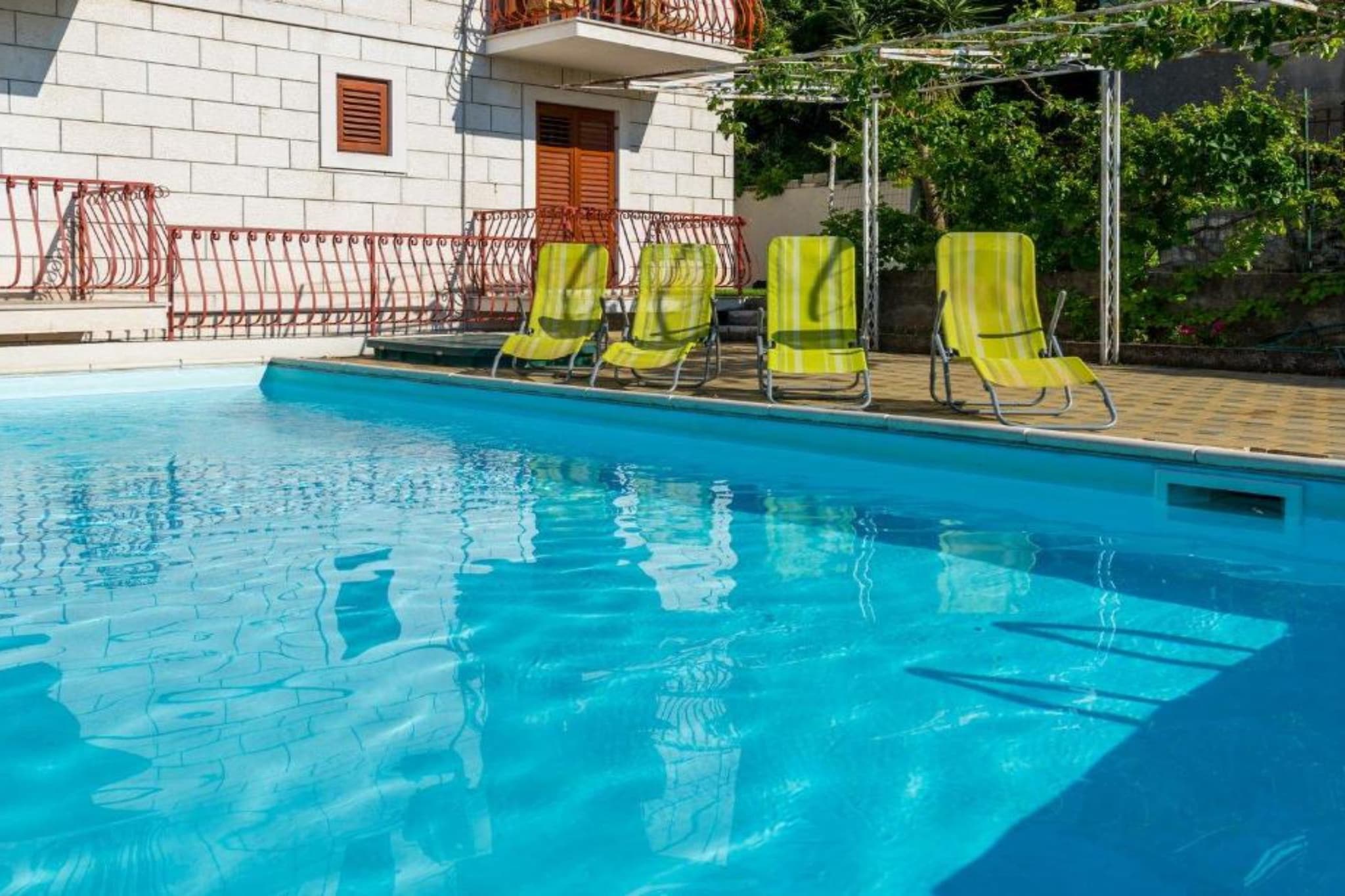 Villa Valjalo -   Standard Studio Apartment with Sea View and Balcony A2-Zwembad