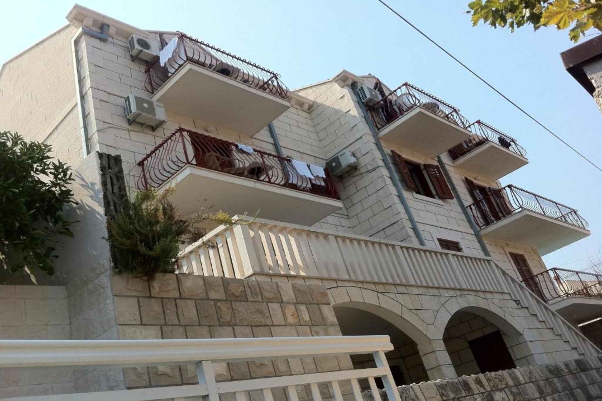 Villa Valjalo - Classic Studio Apartment with Sea View and Balcony A4-Buitenlucht
