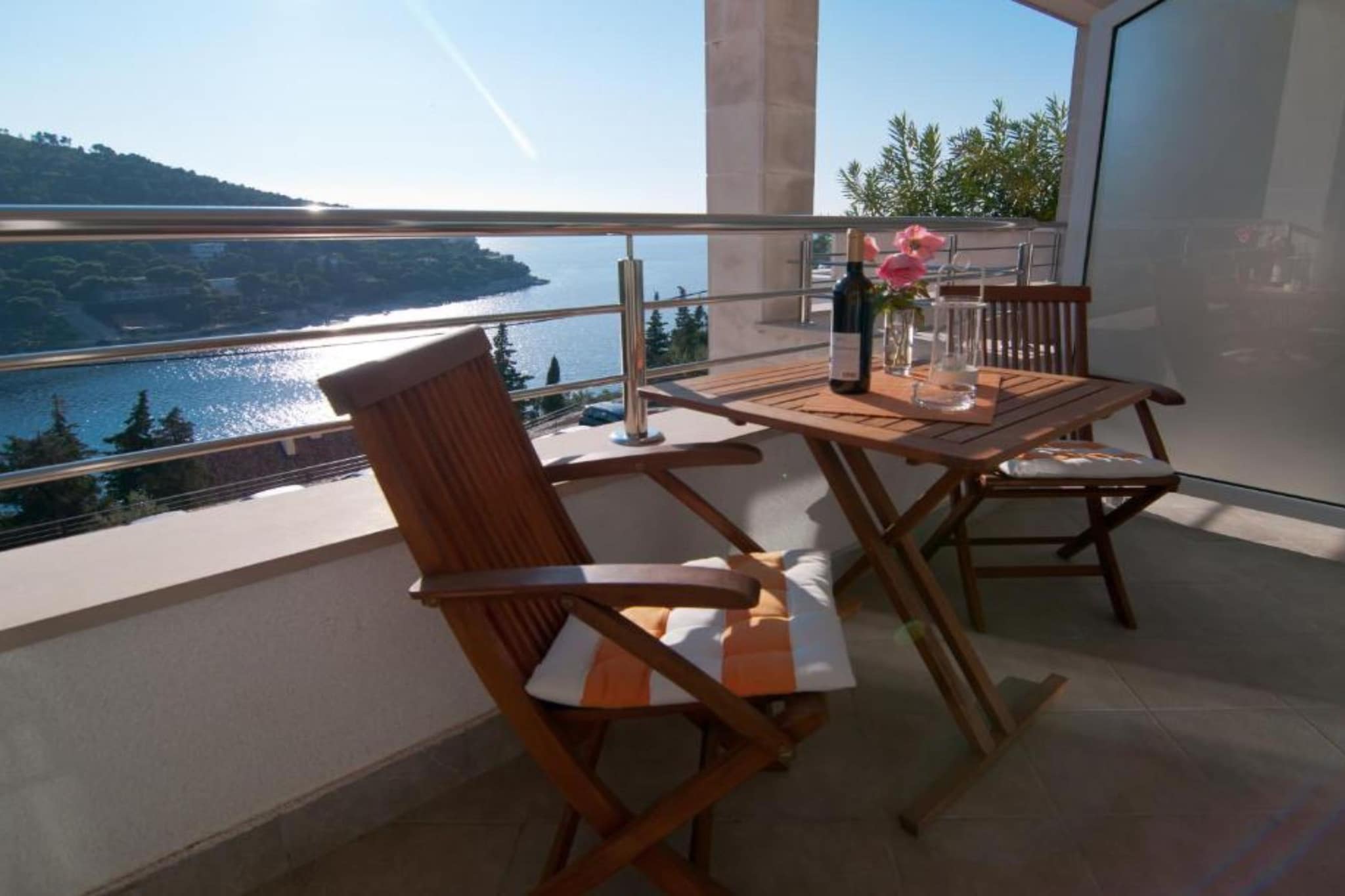 One-Bedroom Apartment With Balcony And Sea View (Premier)-Terrasbalkon