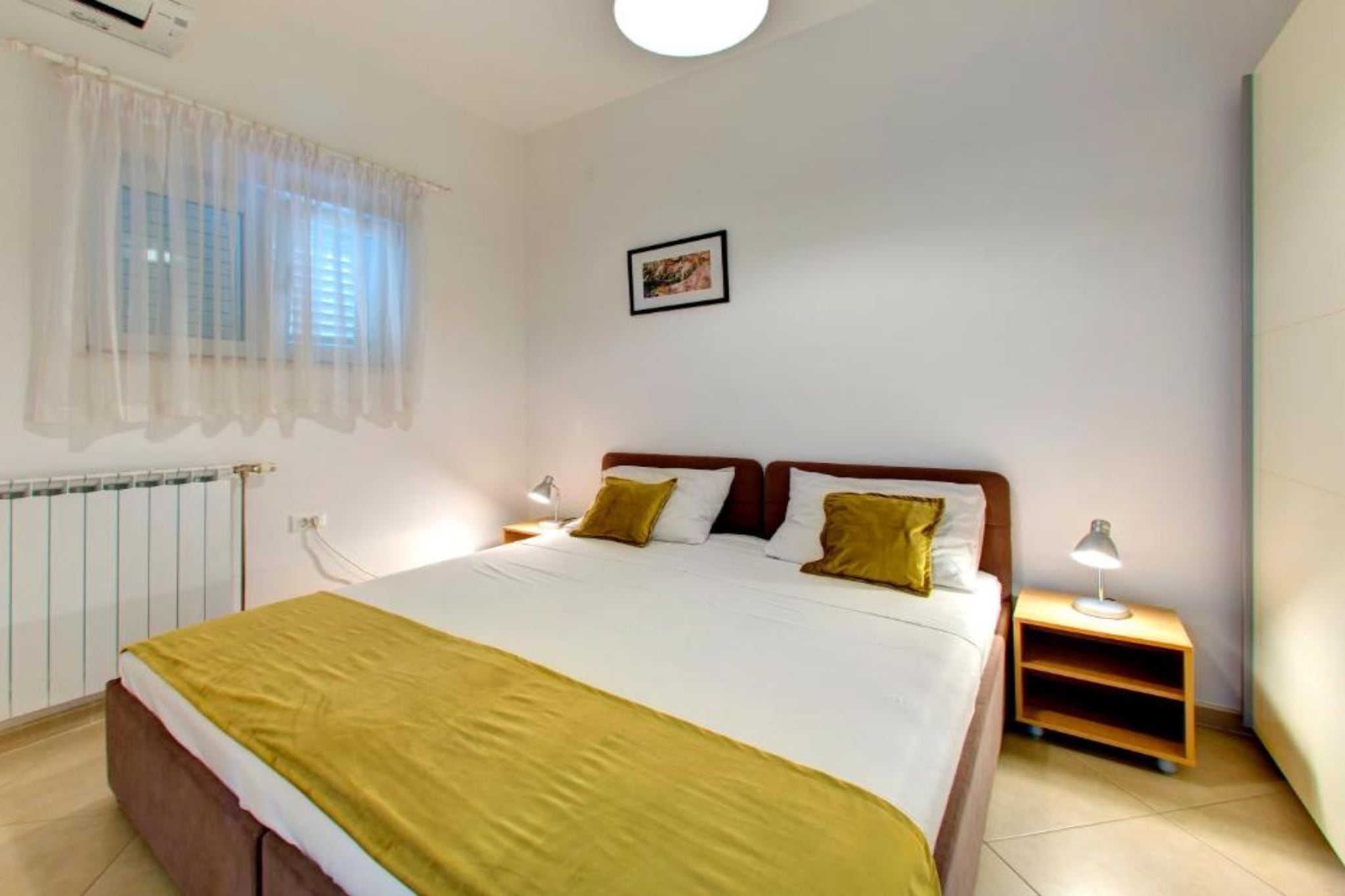 Studio Apartment With Balcony And Sea View (S2)-Slaapkamer