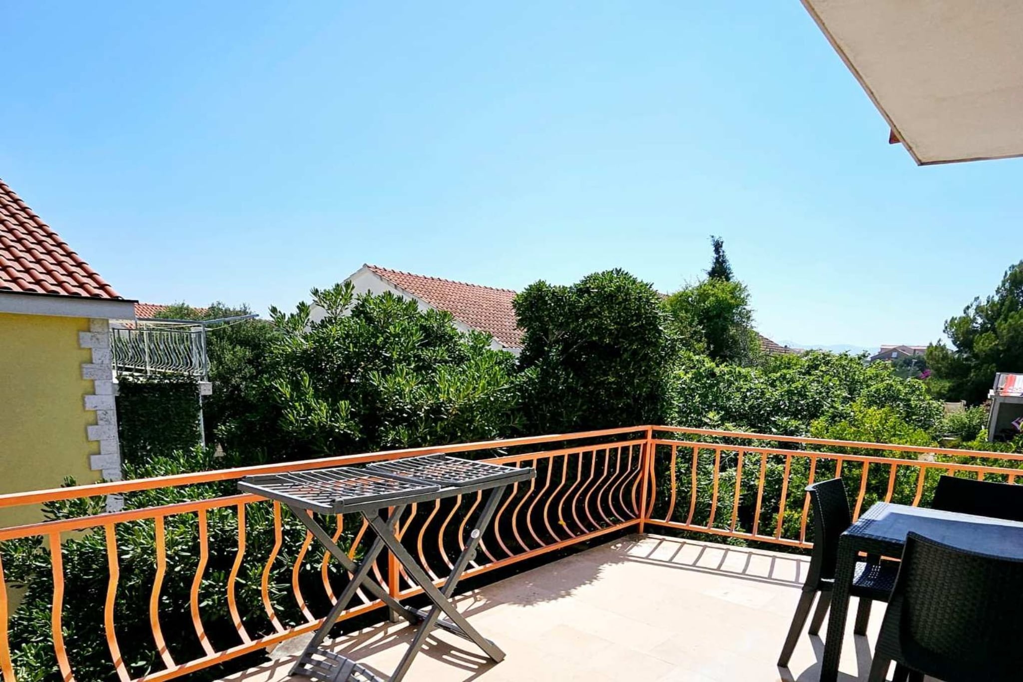 Apartments Željka - Studio Apartment with Terrace (1)-Terrasse