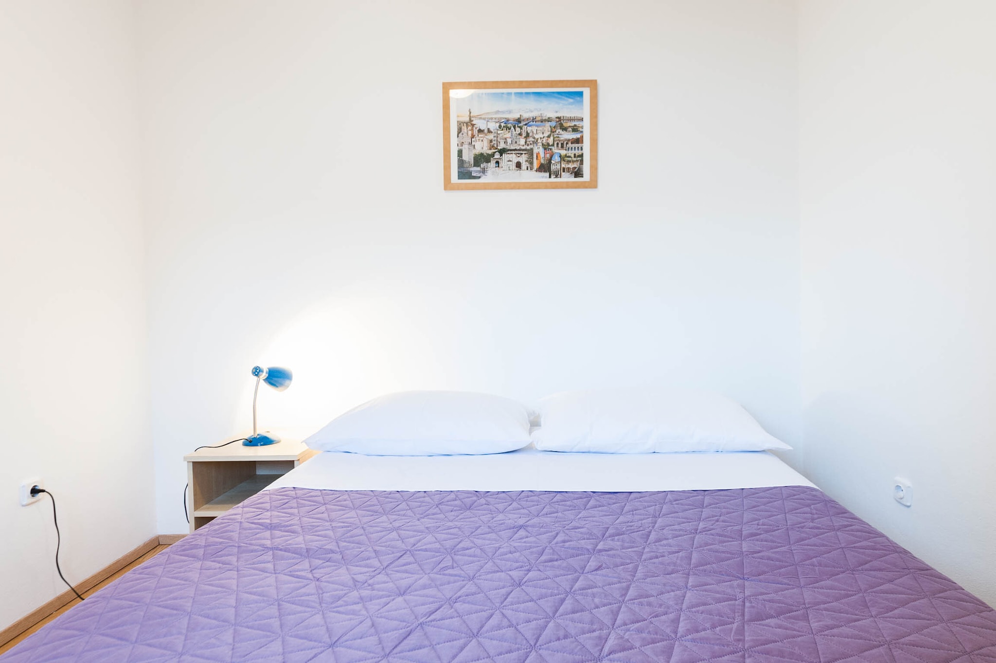 Cozy Apartments in Zadar with Sea and Mountain Views - One Bedroom Apartment with Balcony (owner 1)-Schlafzimmer